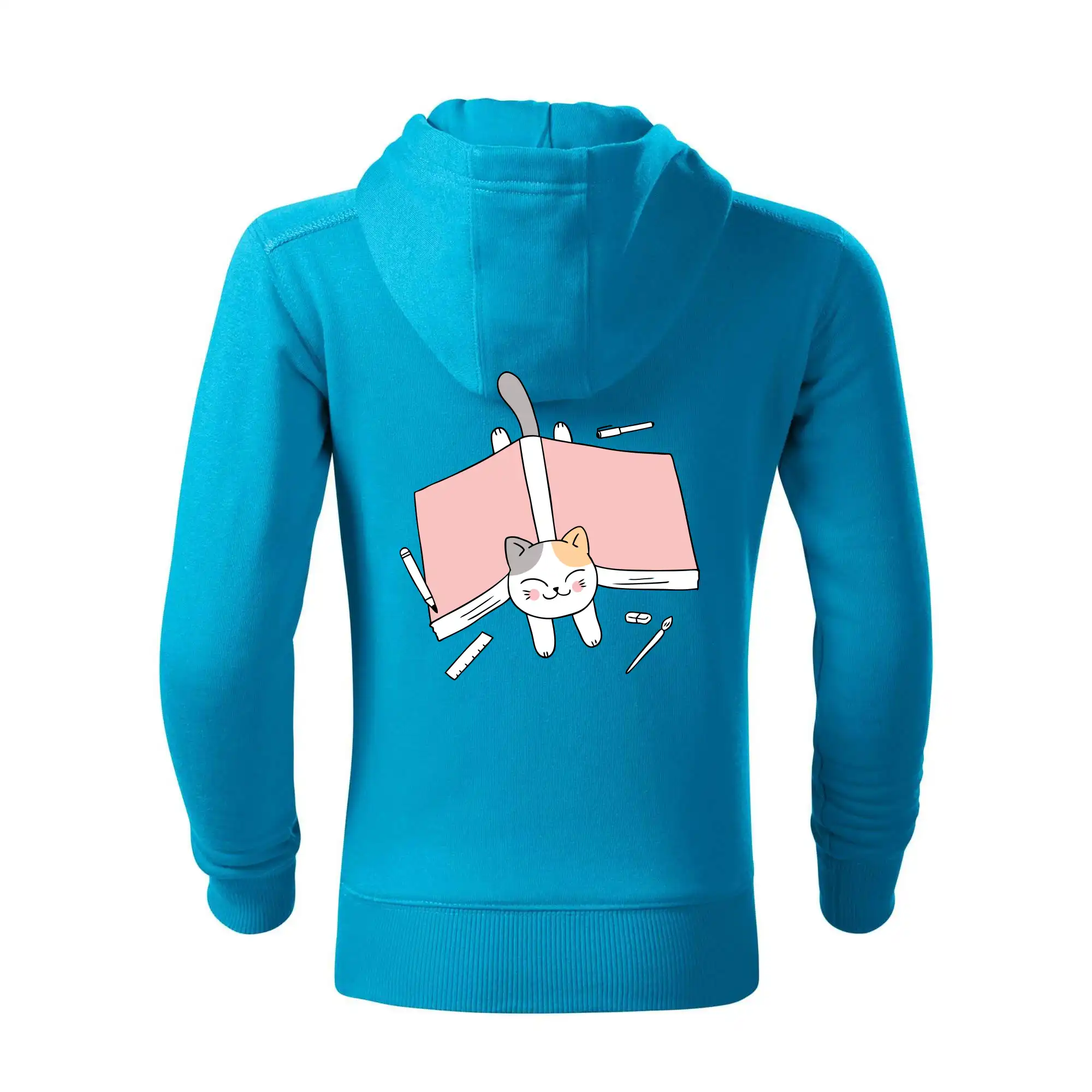 Učení na státnice kočka