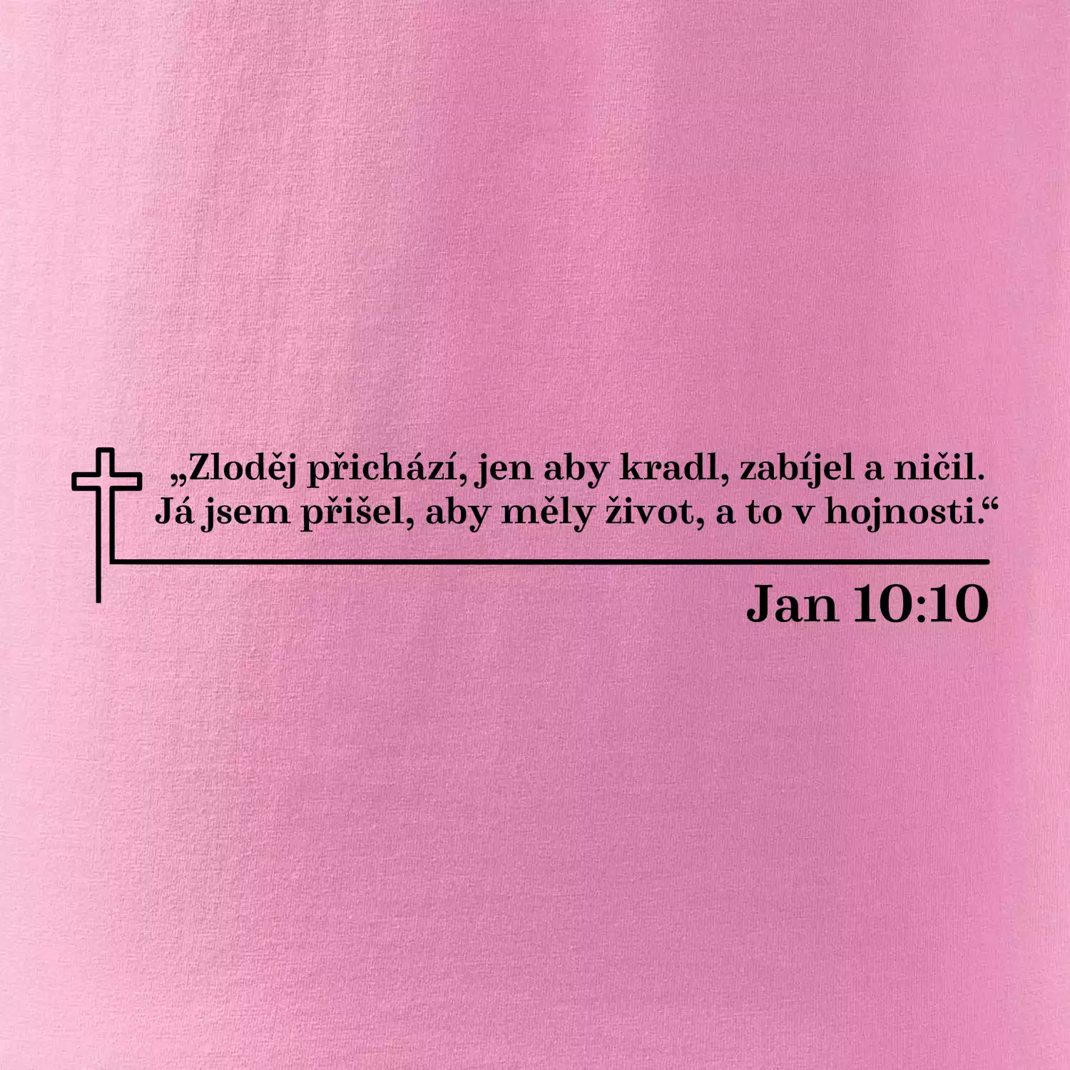 Citáty z bible - Jan 10:10