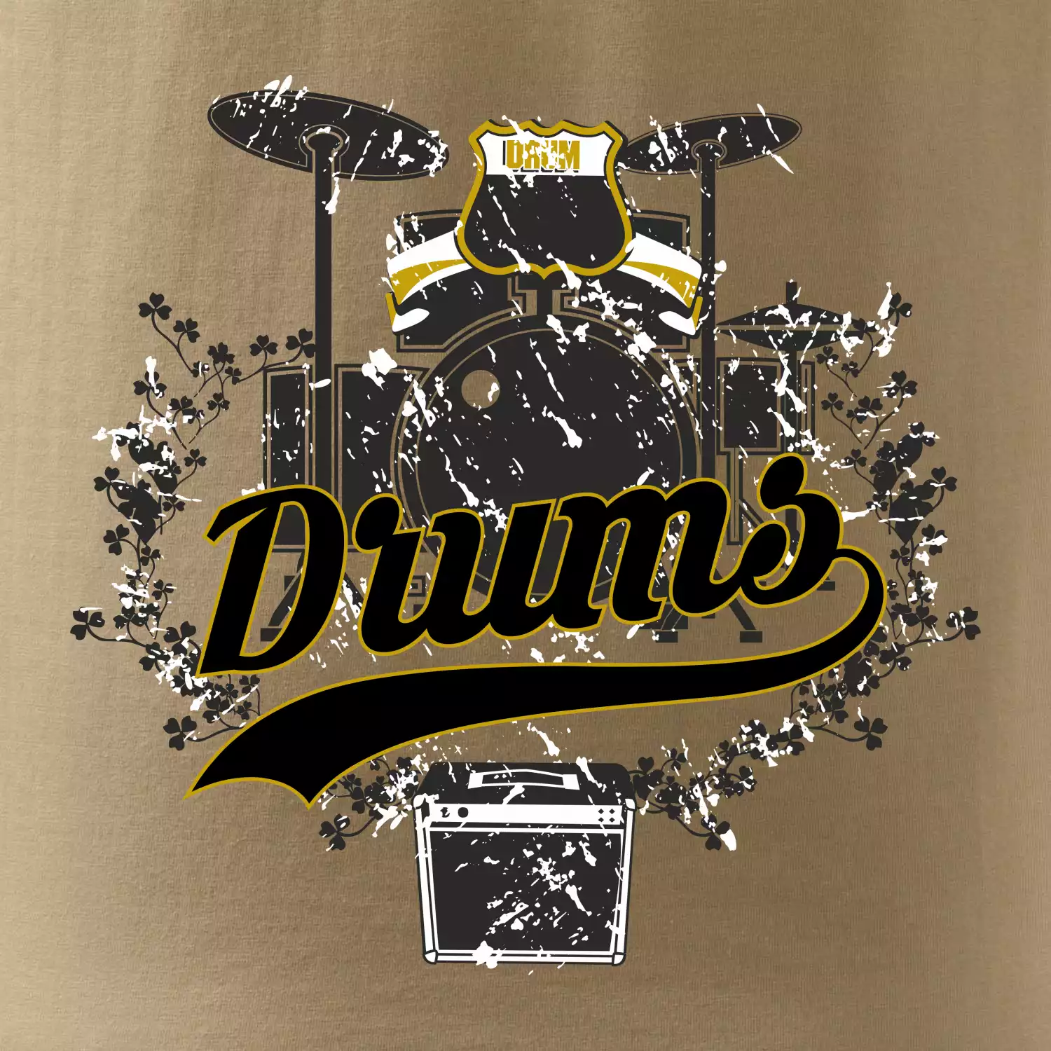 Drums - kreslené bubny