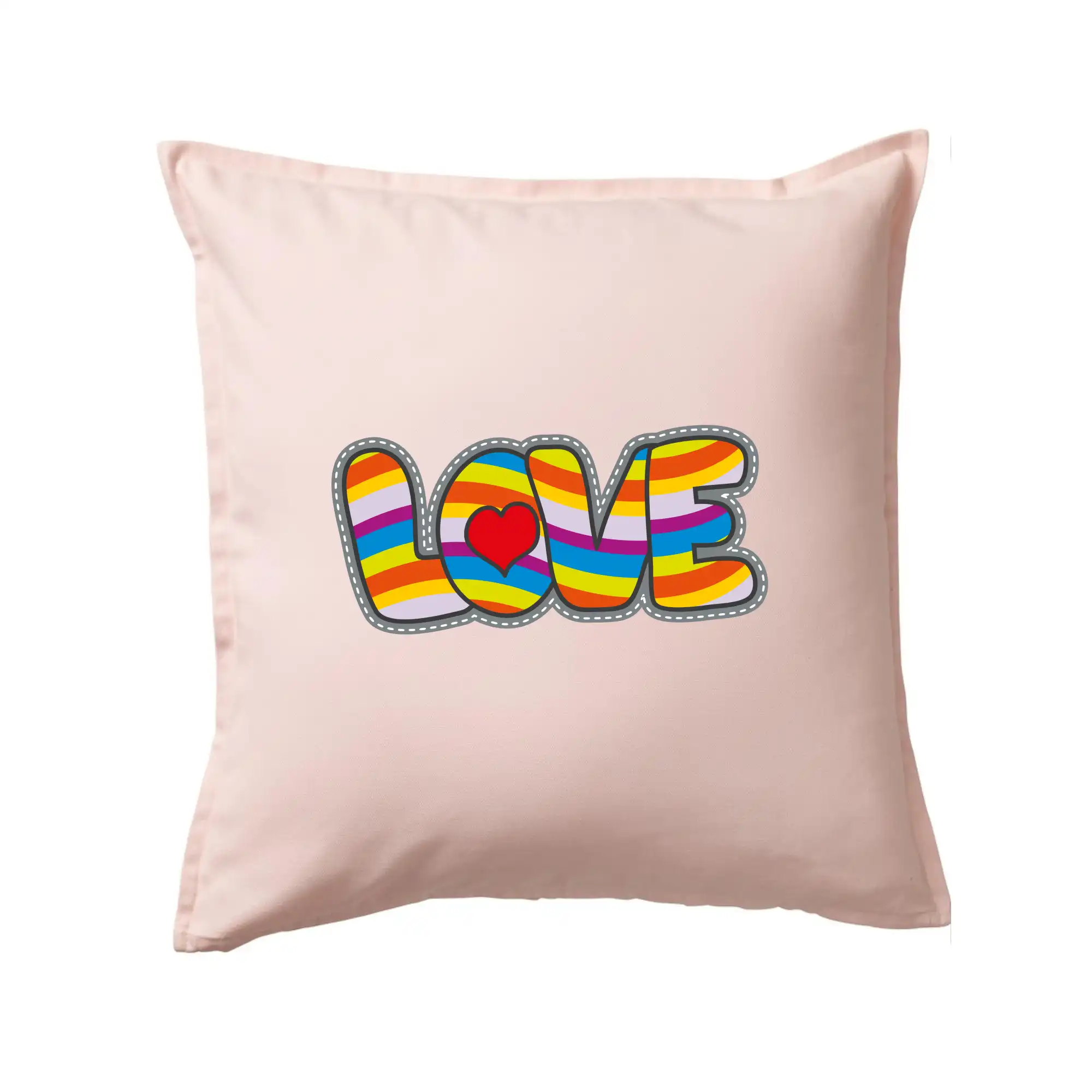 Love nápis duhový