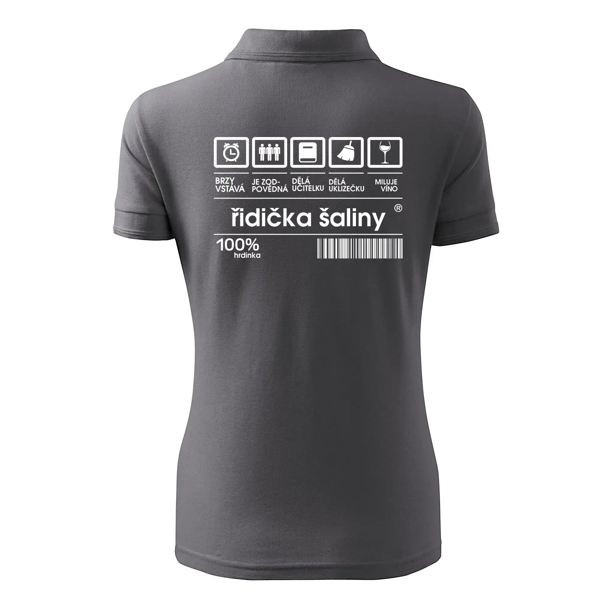 Čárový kód - řidička šaliny
