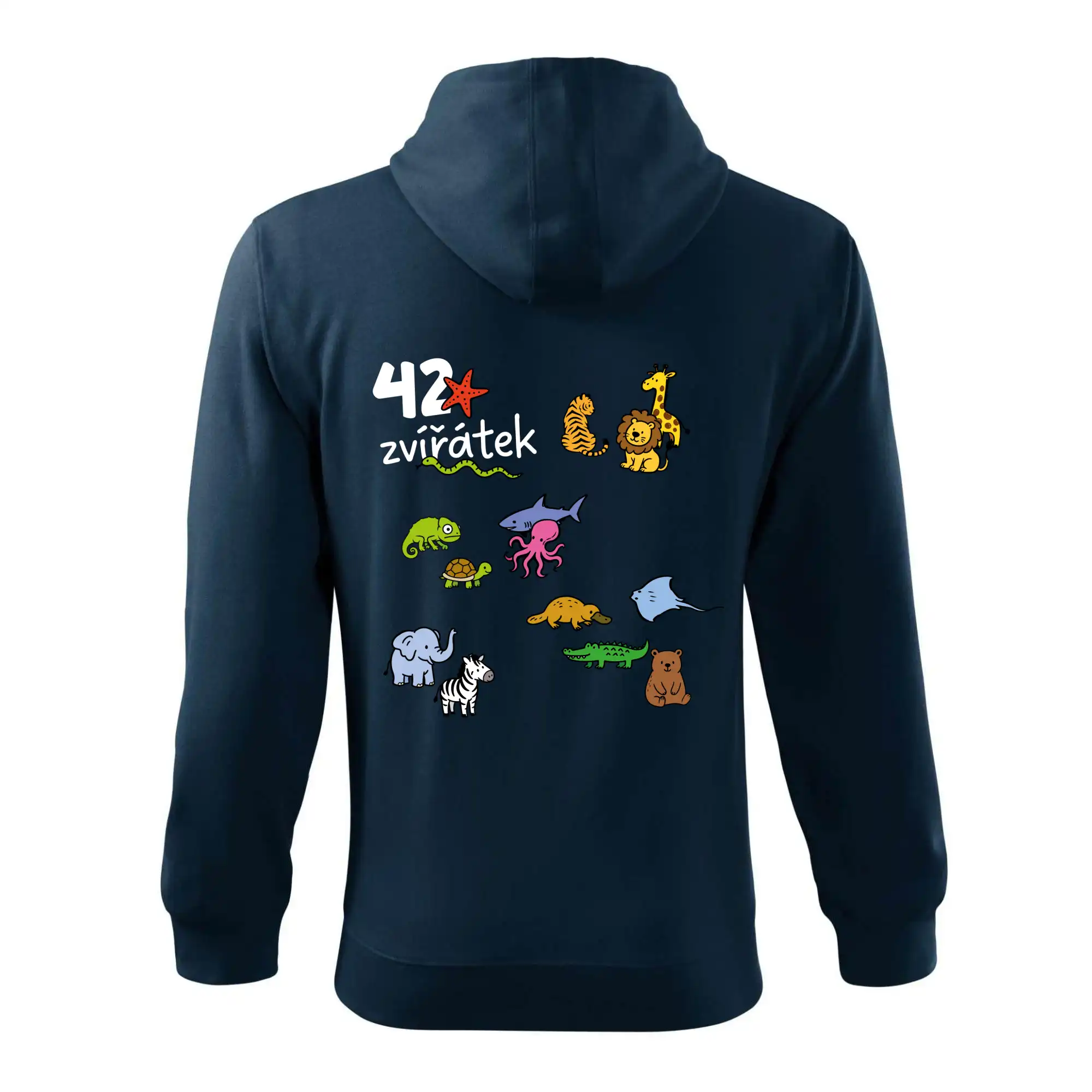 Tričko + 42 nažehlovacích zvířátek