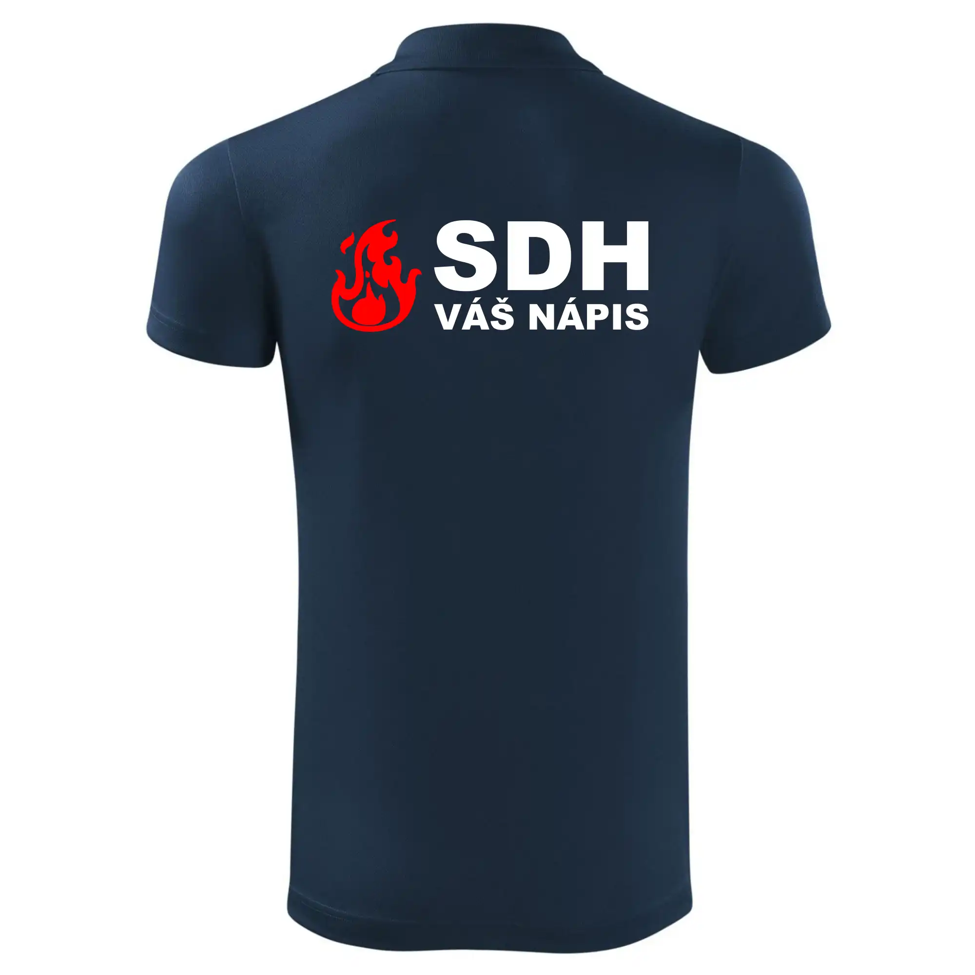 SDH nápis (oheň, firesport, název sboru - vlastní nápis)