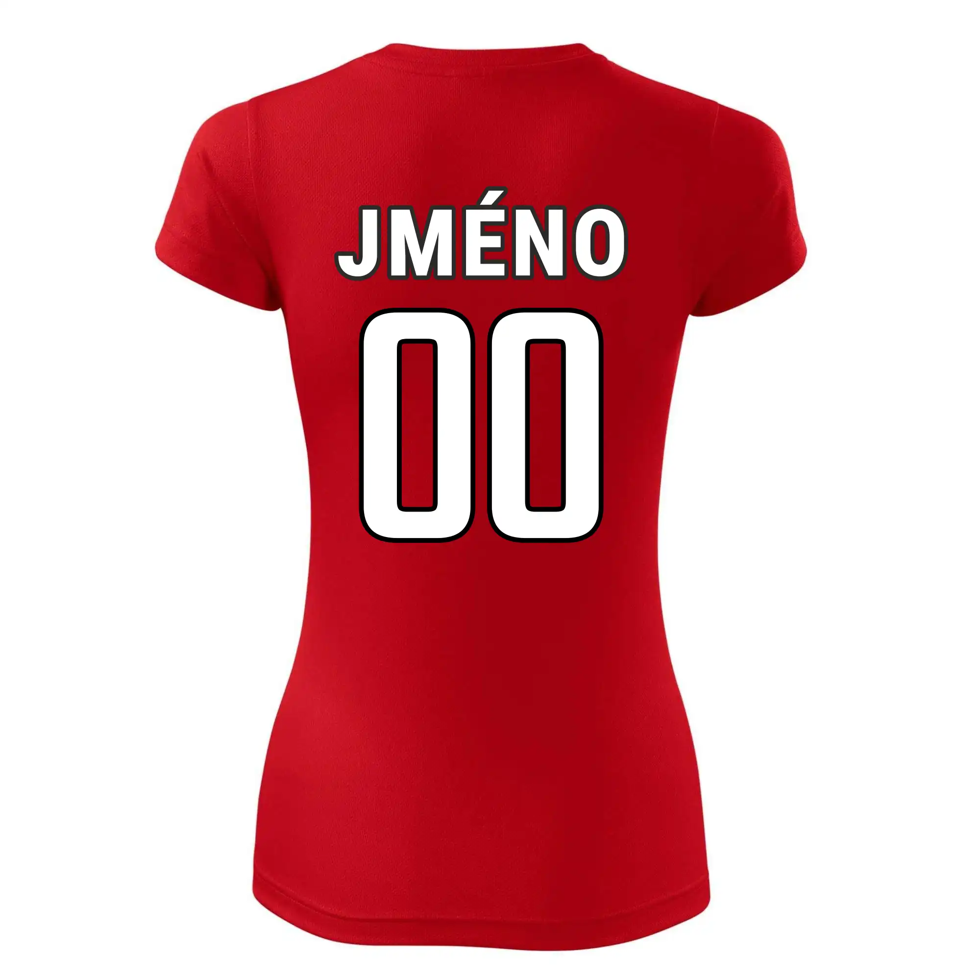 Florbalový  dres - vlastní jméno a číslo
