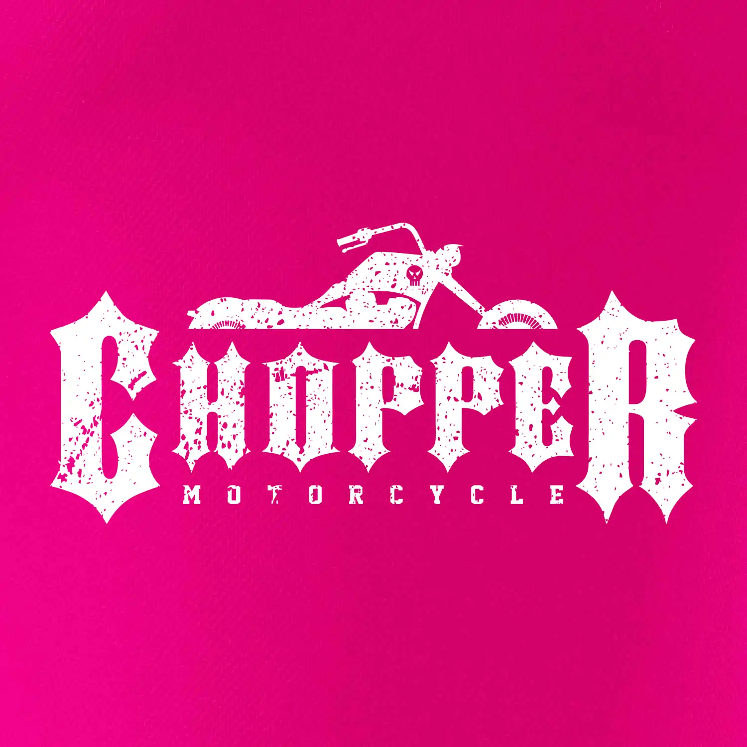 Chopper nápis