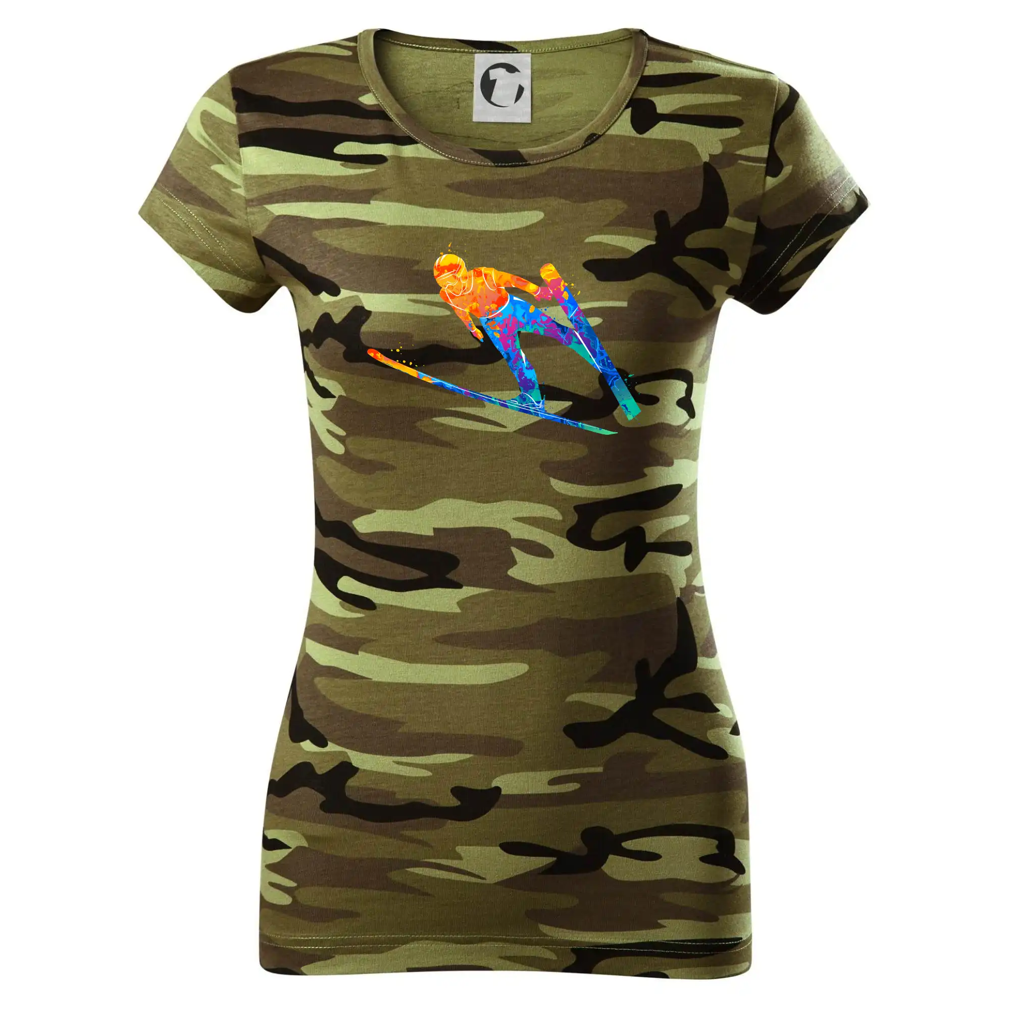 Skokan na lyžích splash