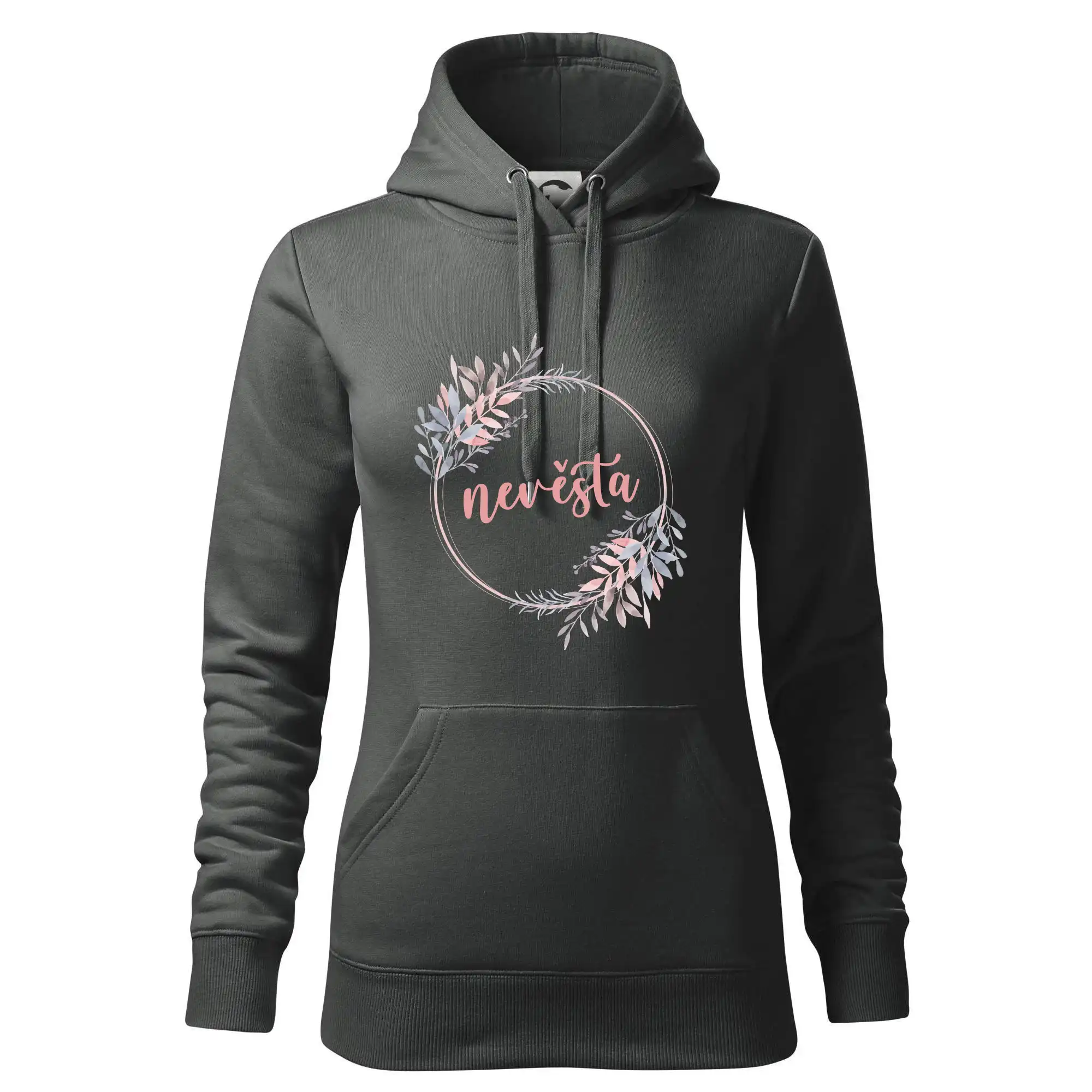 Nevěsta květinový kruh růžový