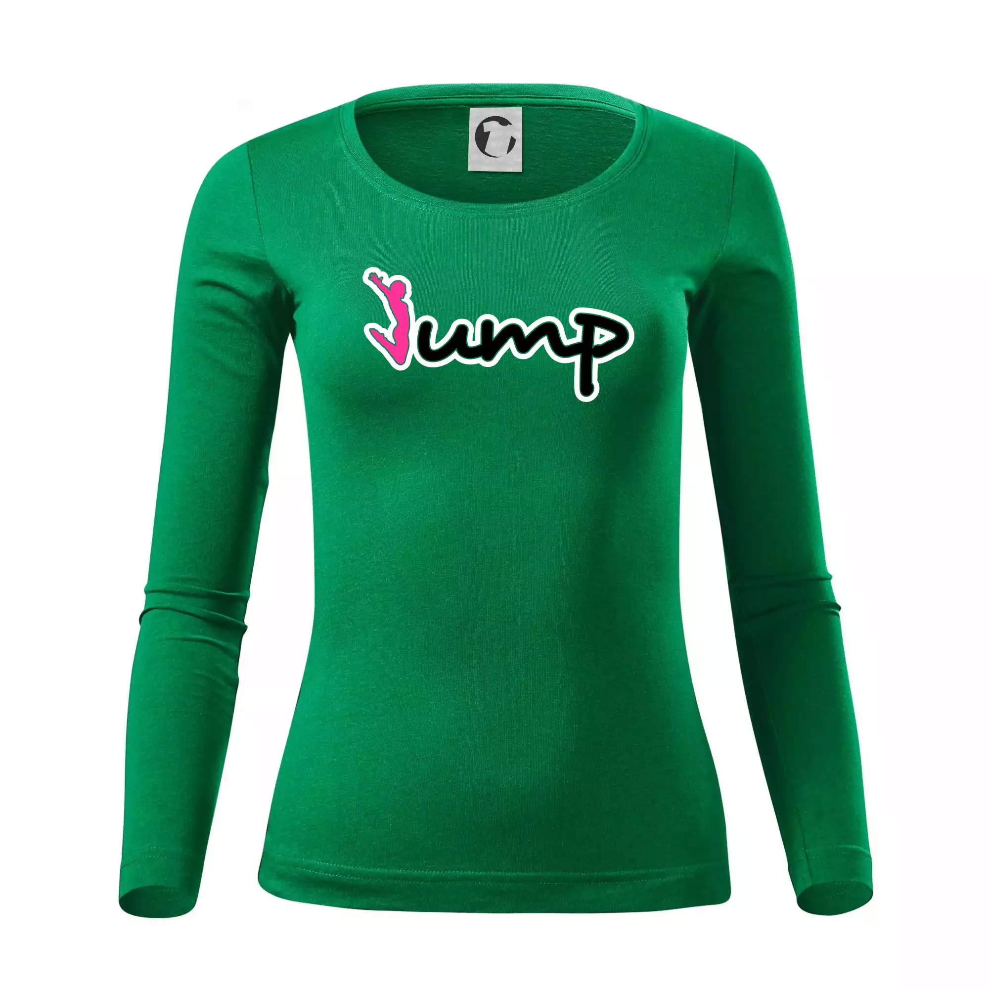 Jump - nápis a panáček
