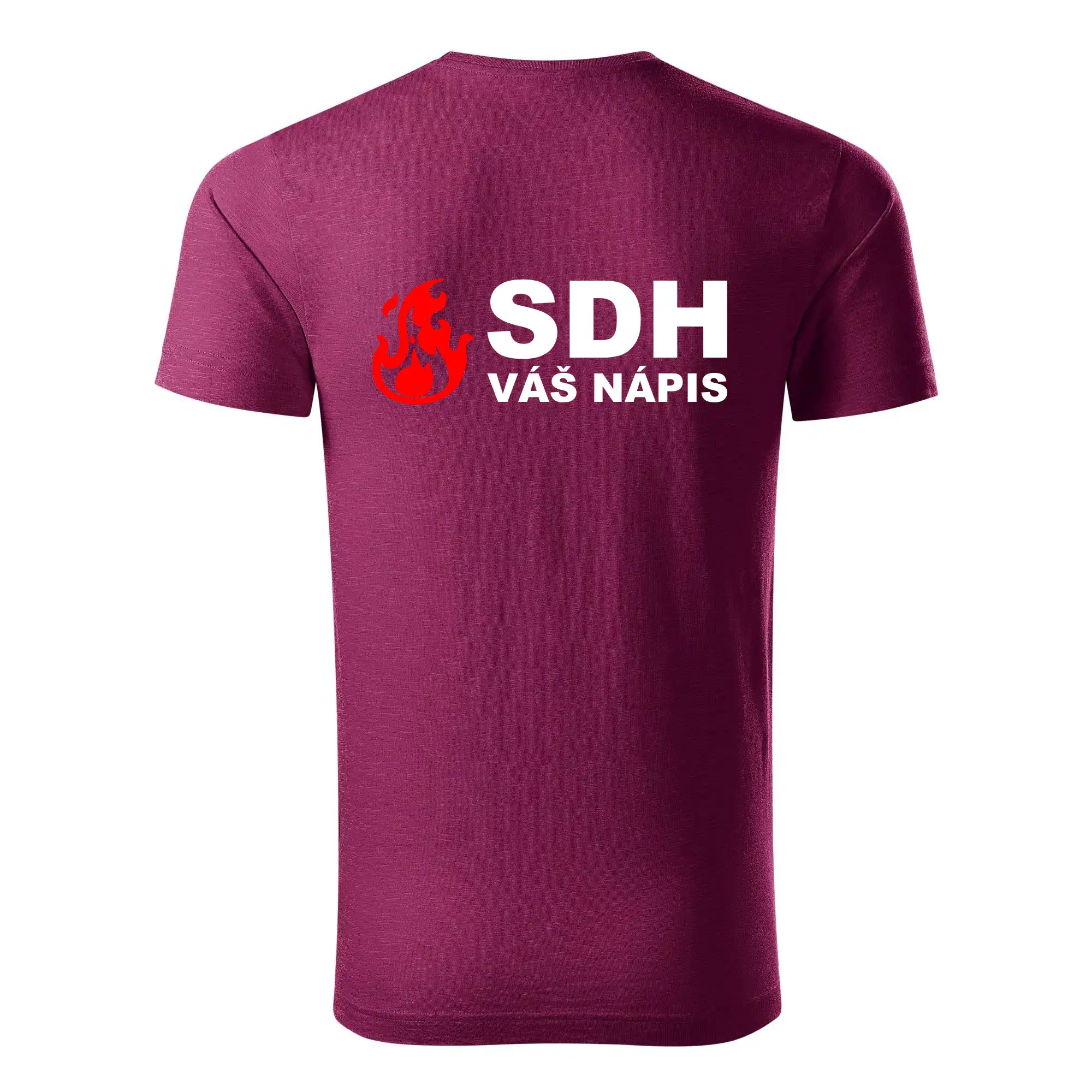 SDH nápis (oheň, firesport, název sboru - vlastní nápis)