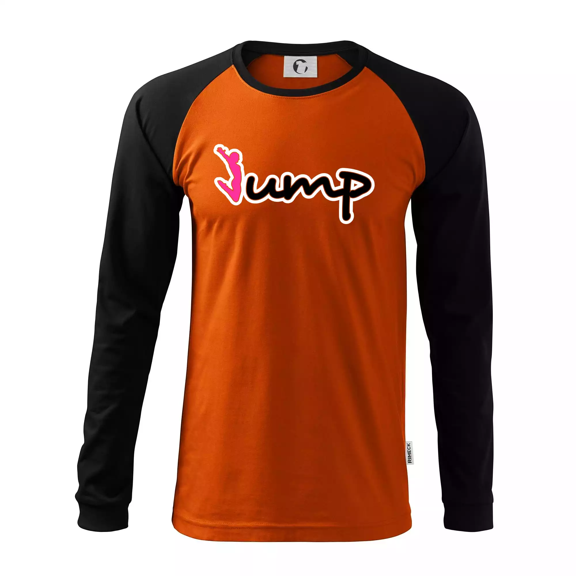 Jump - nápis a panáček