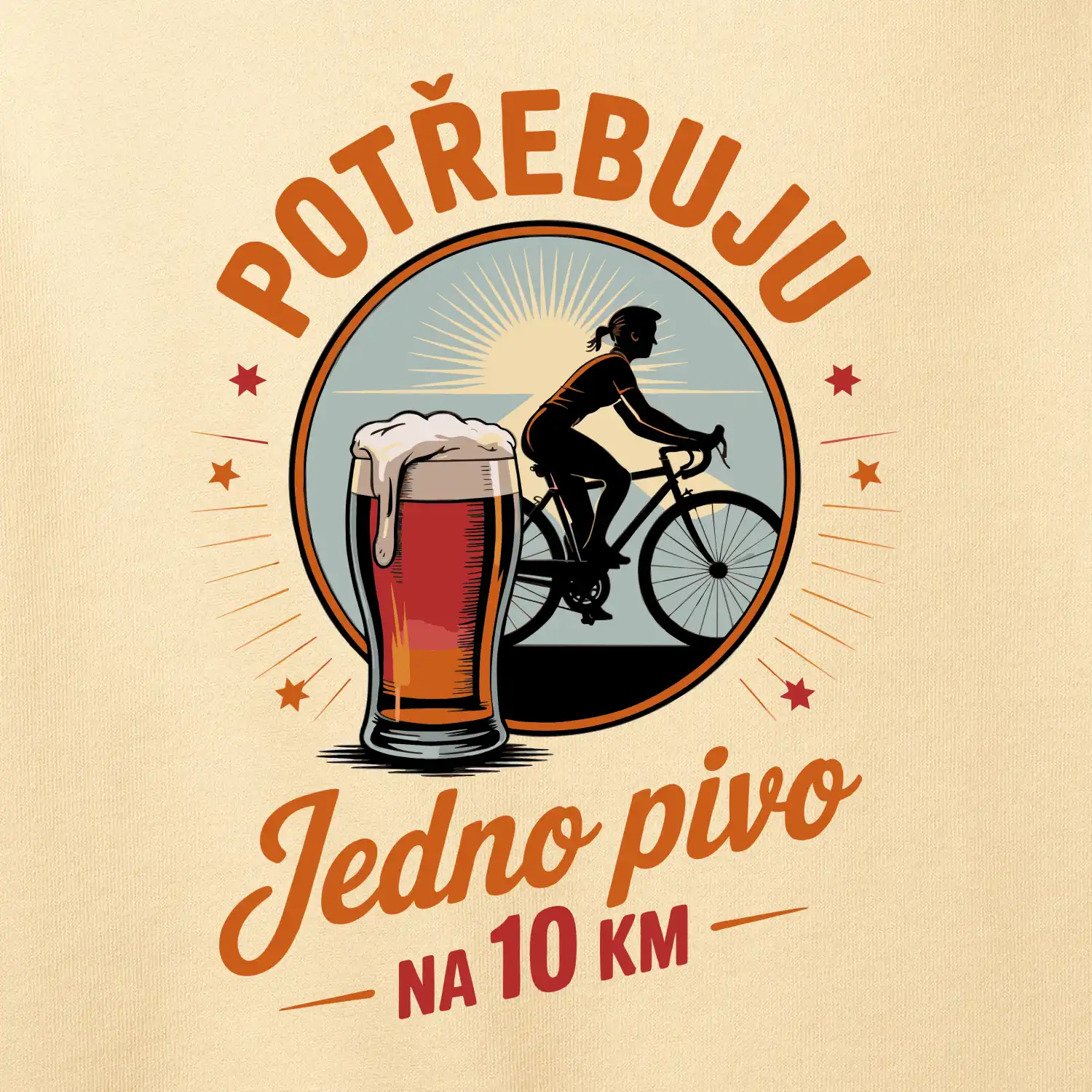 Potřebuju jedno pivo na 10 km