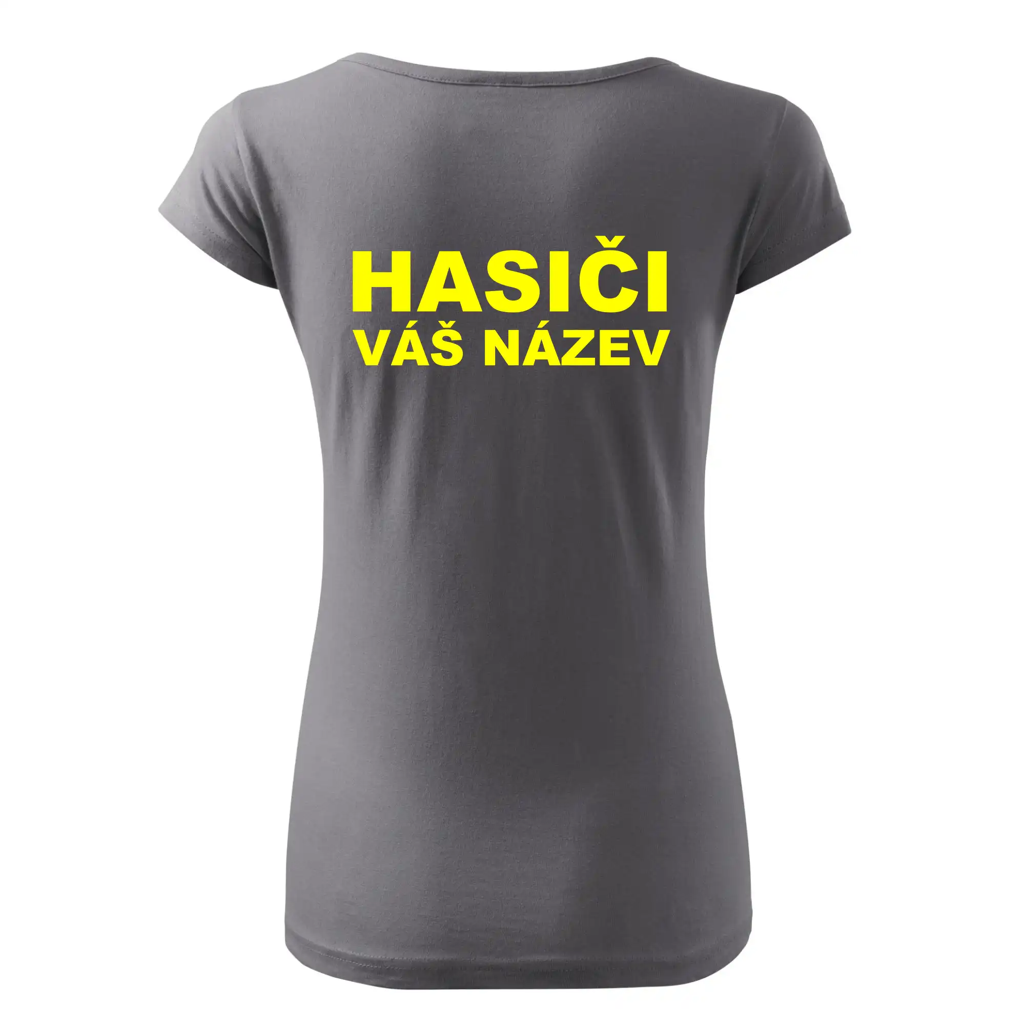 Hasiči - žlutý nápis - váš název sboru
