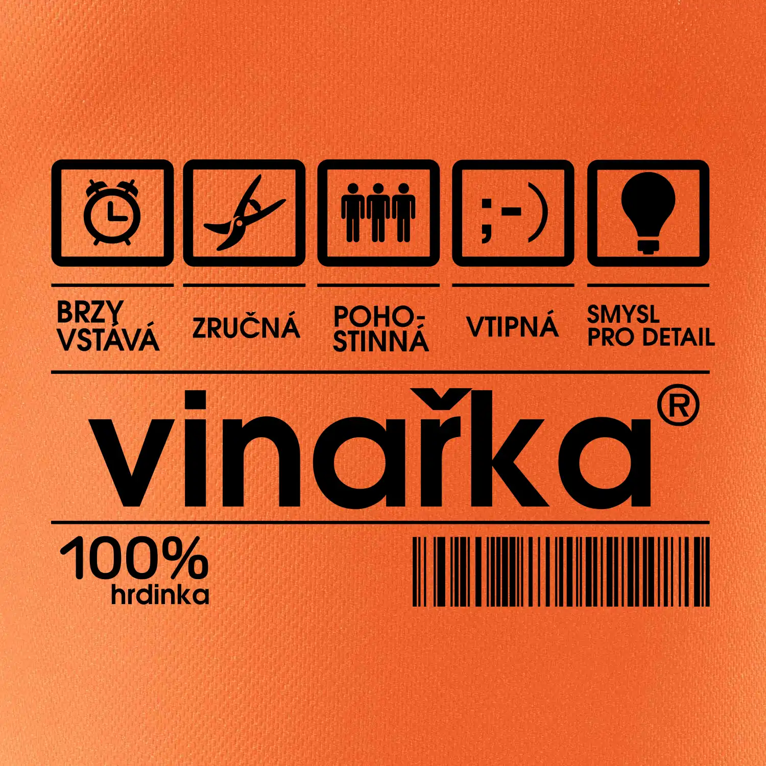 Čárový kód vinařka