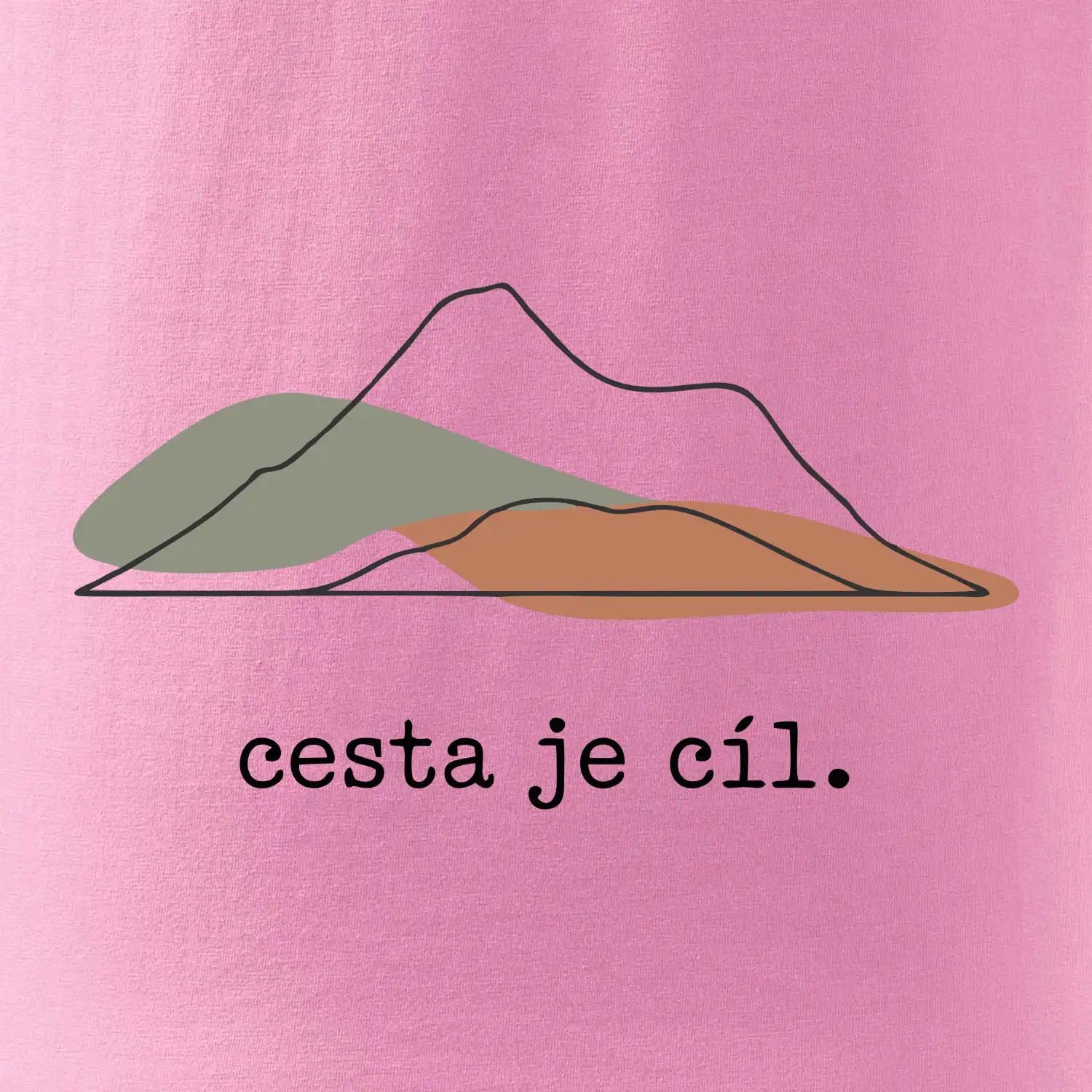 Cesta je cíl - kresba