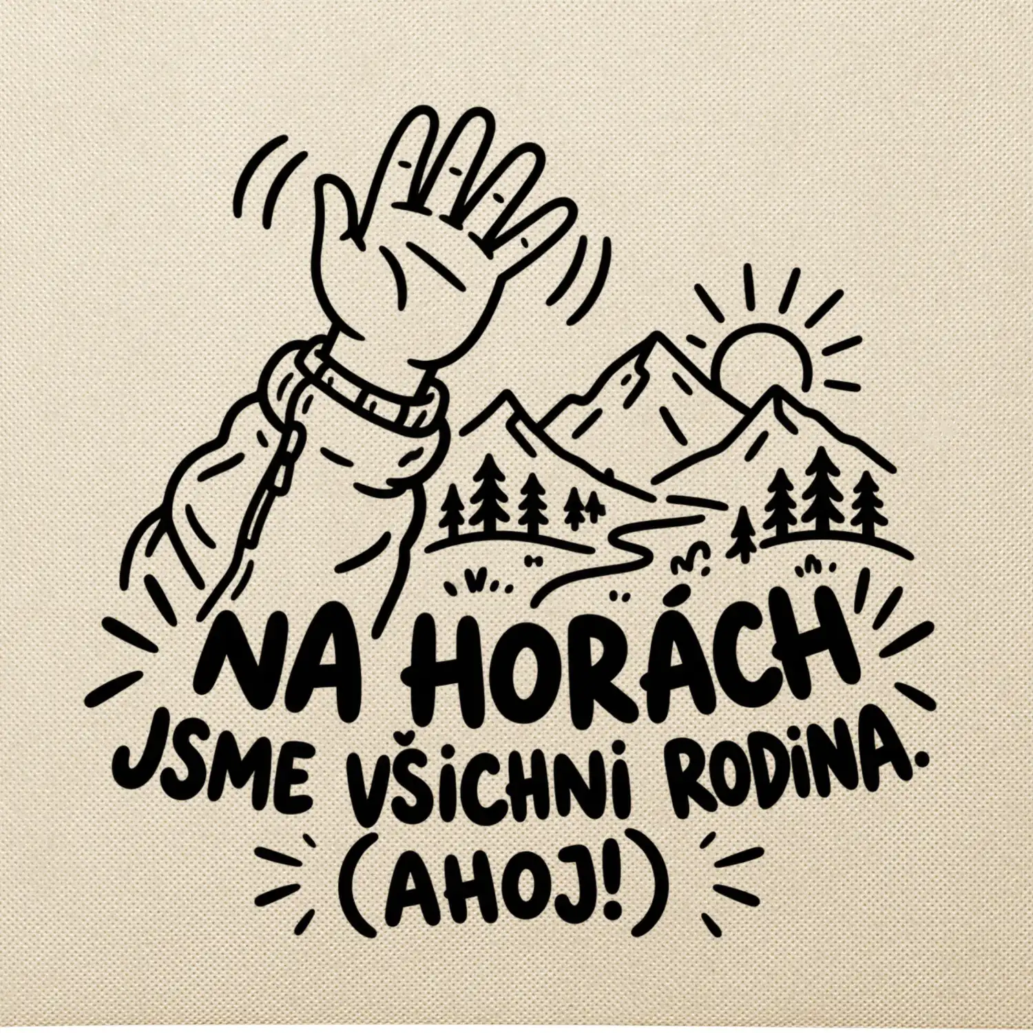 Na horách jsme všichni rodina Ahoj