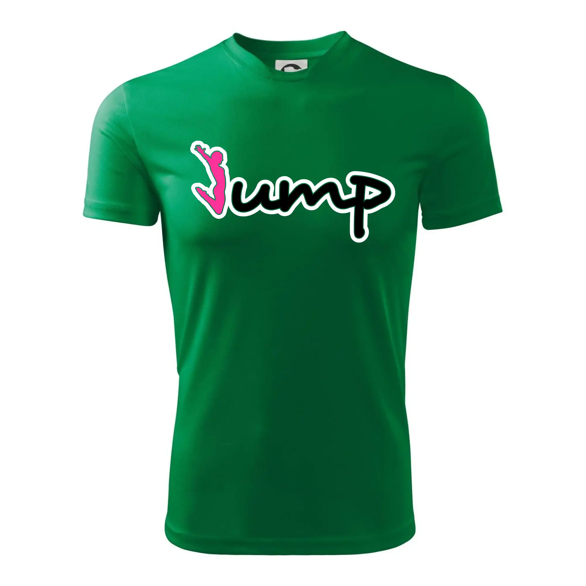 Jump - nápis a panáček