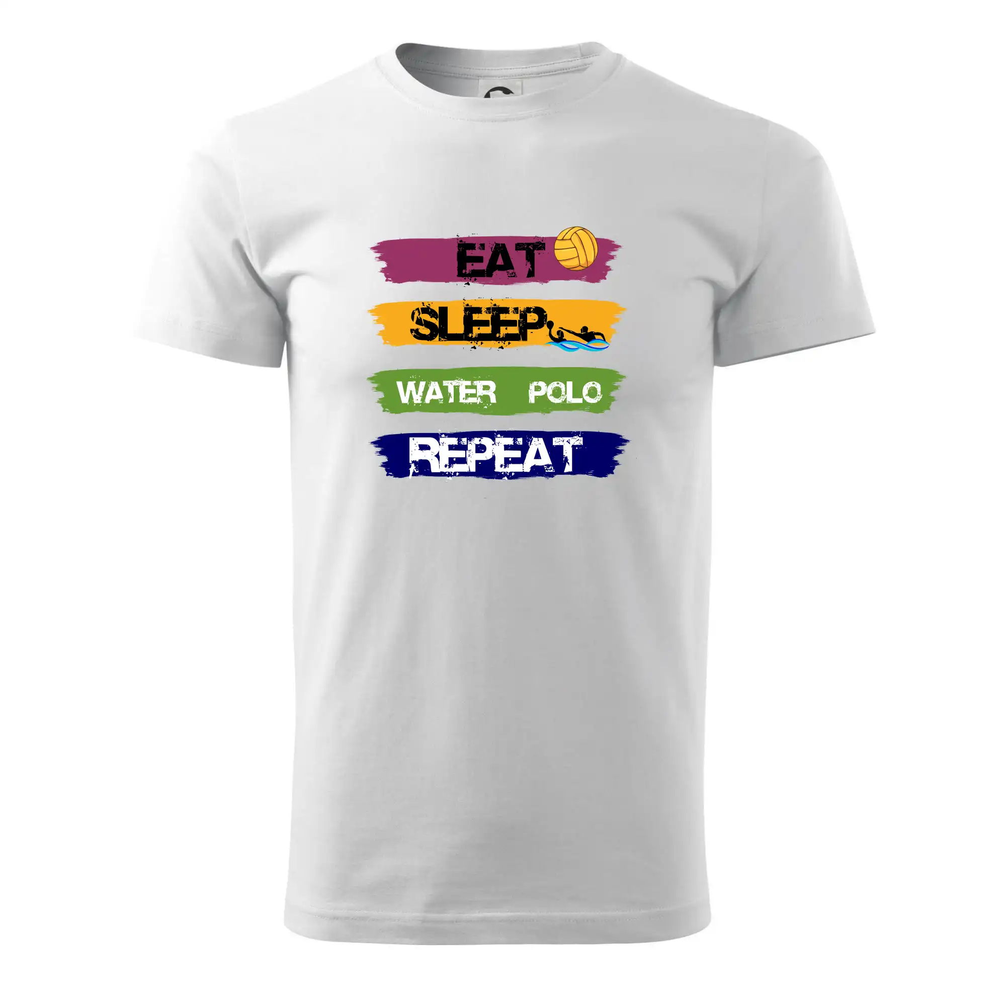 Eat sleep watter polo barevné