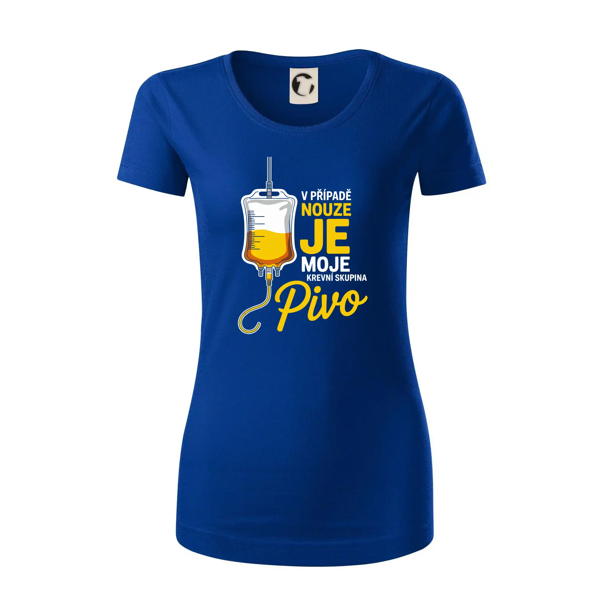 V případě nouze je moje krevní skupina pivo