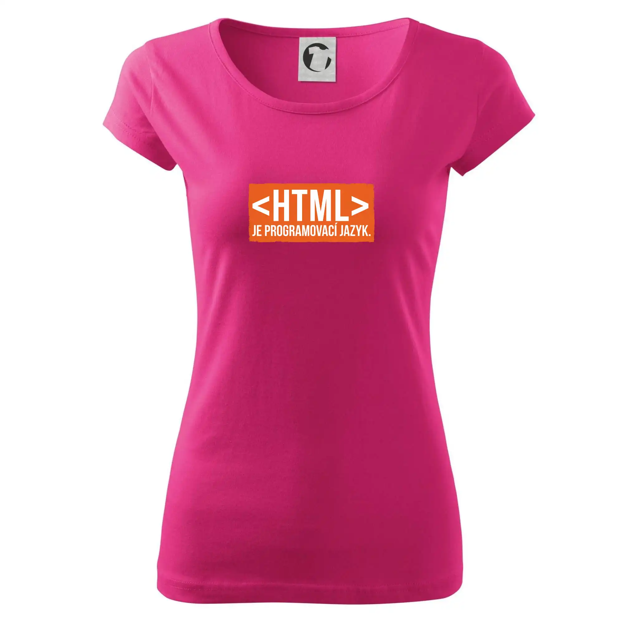 HTML JE PROGRAMOVACÍ JAZYK