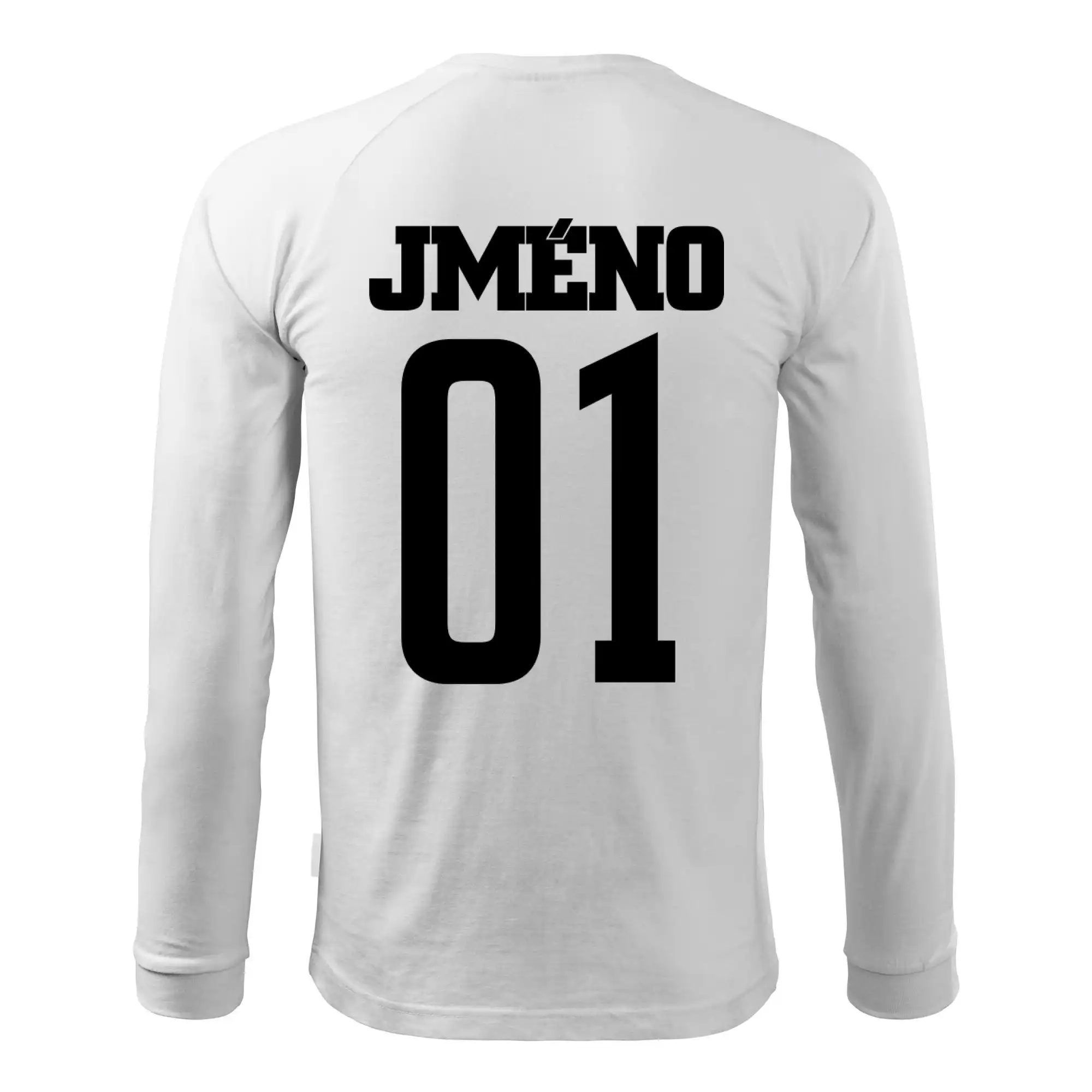 Fotbalový dres - vlastní jméno a číslo
