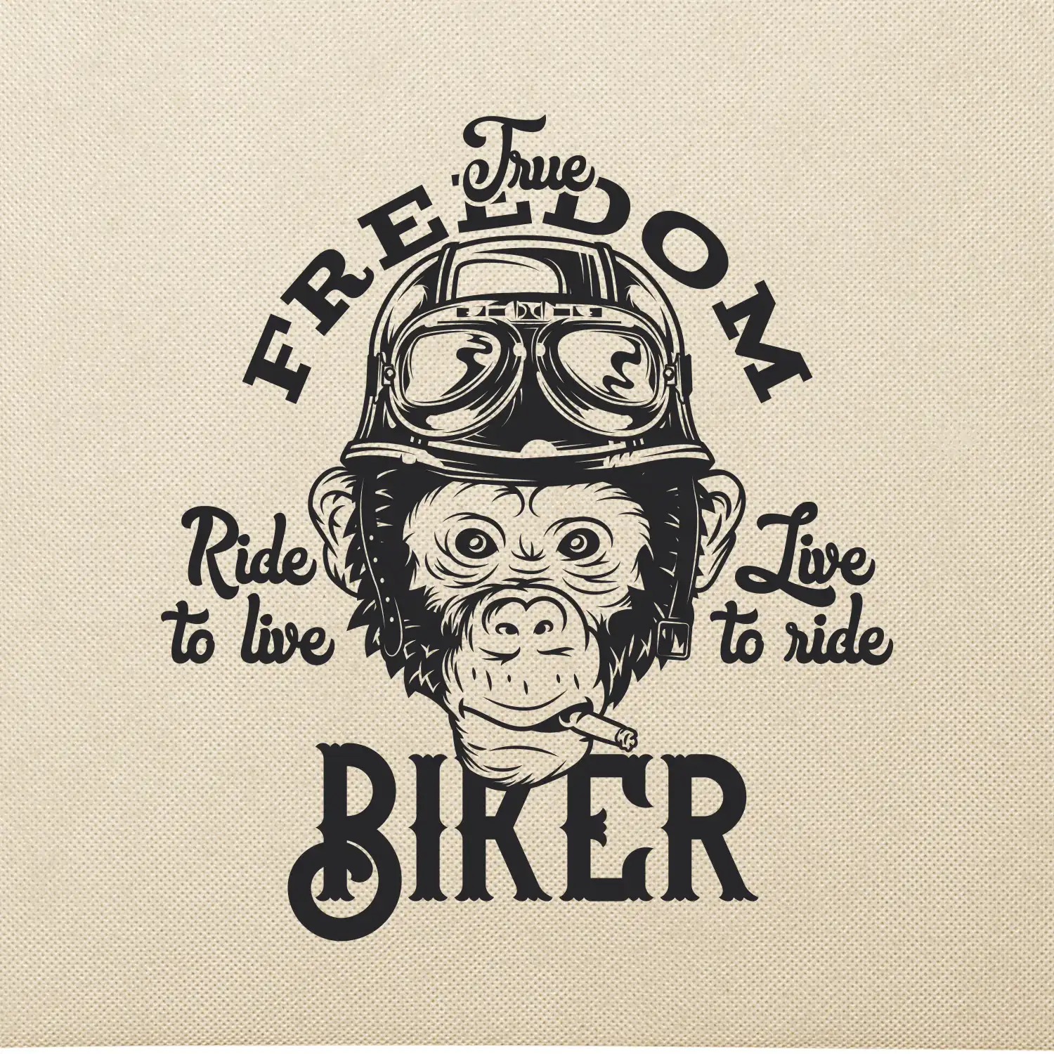 The freedom biker
