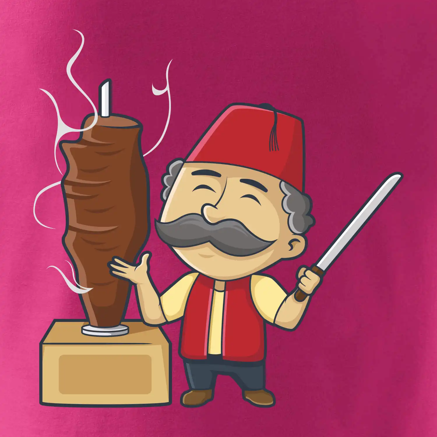 Kebab kuchař
