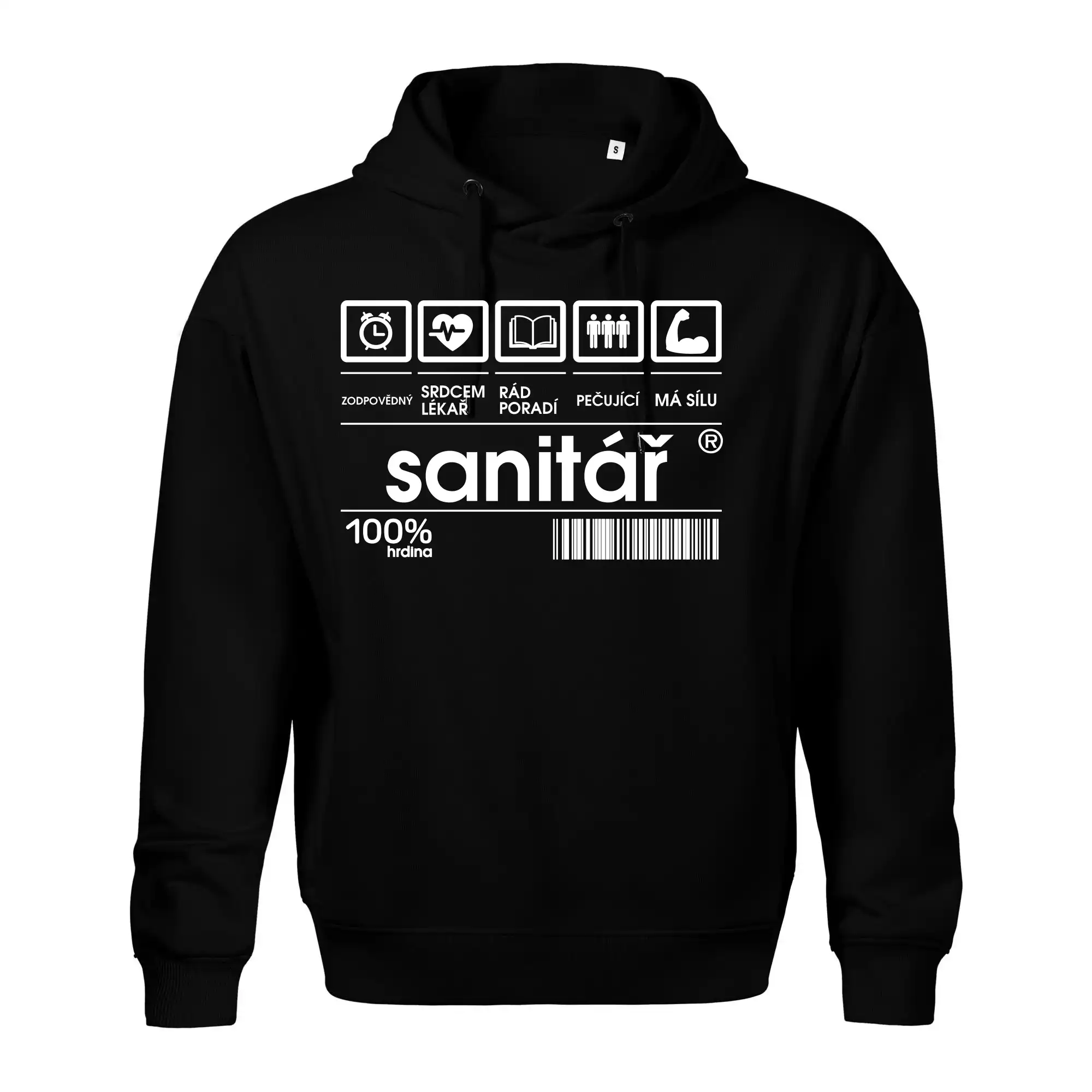 Čárový kód sanitář