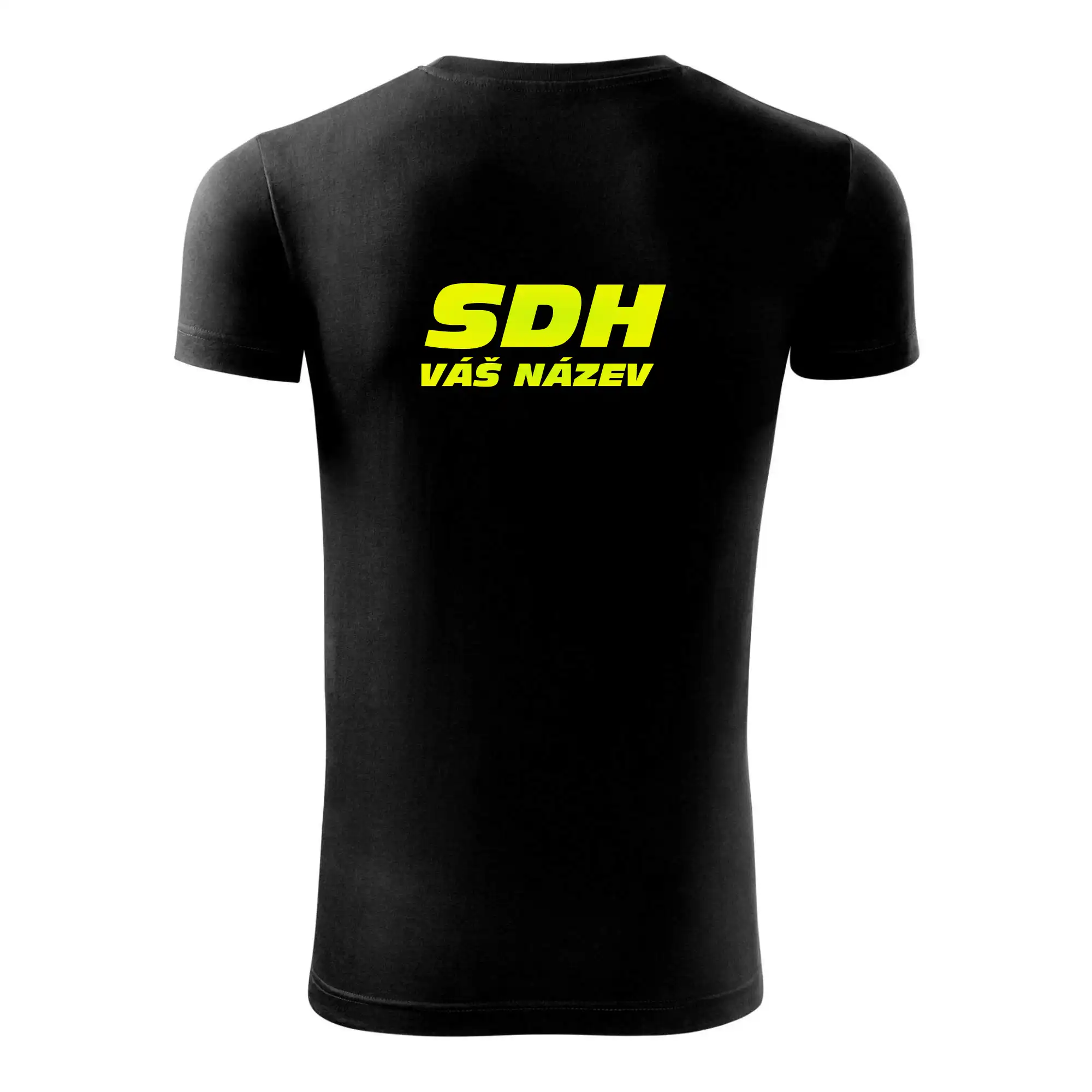 Hasičský sport SDH + váš název FLUO