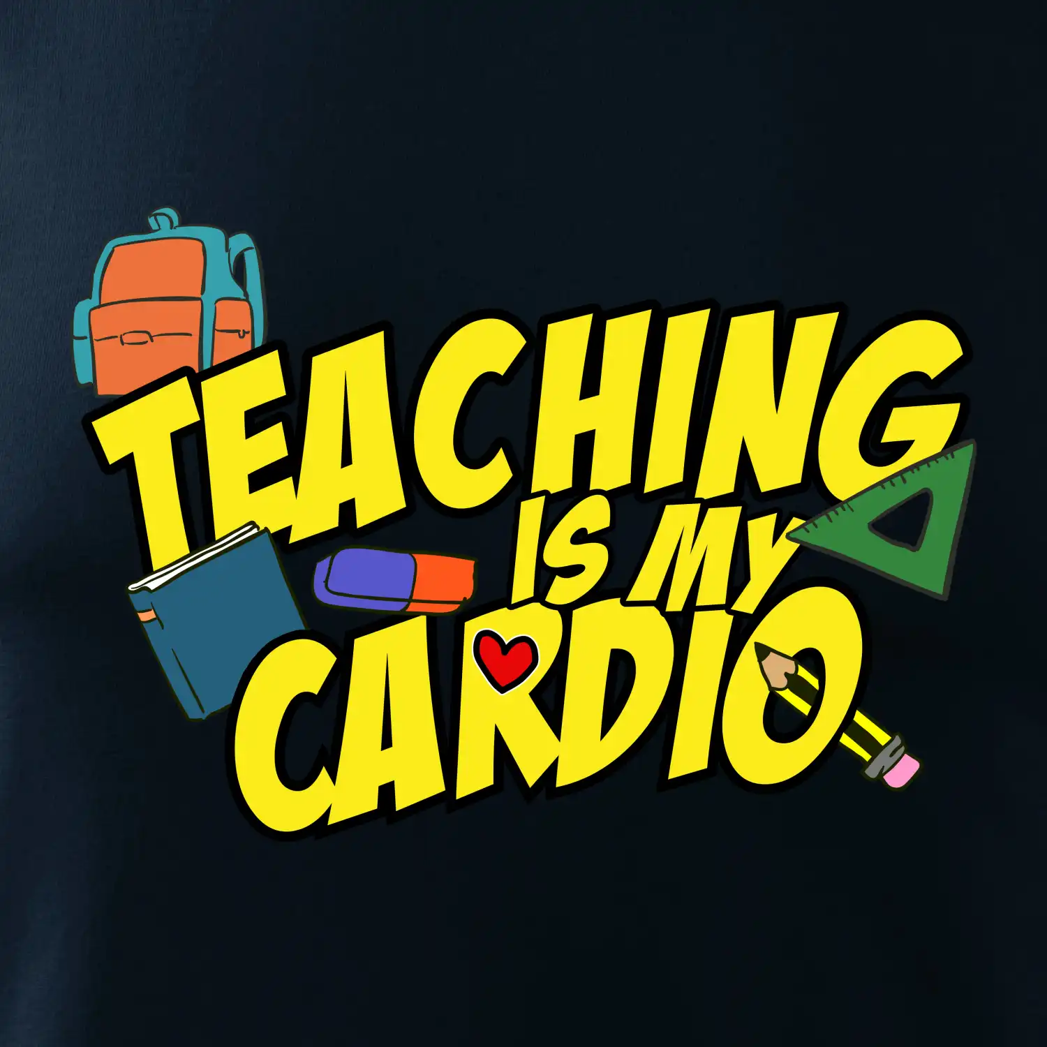 Teaching is my cardio