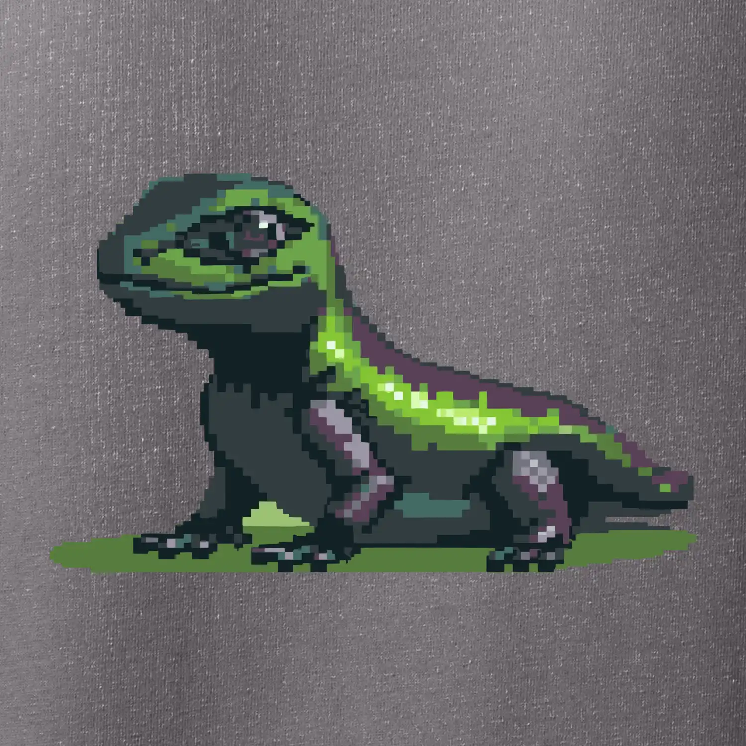 Leguán pixel