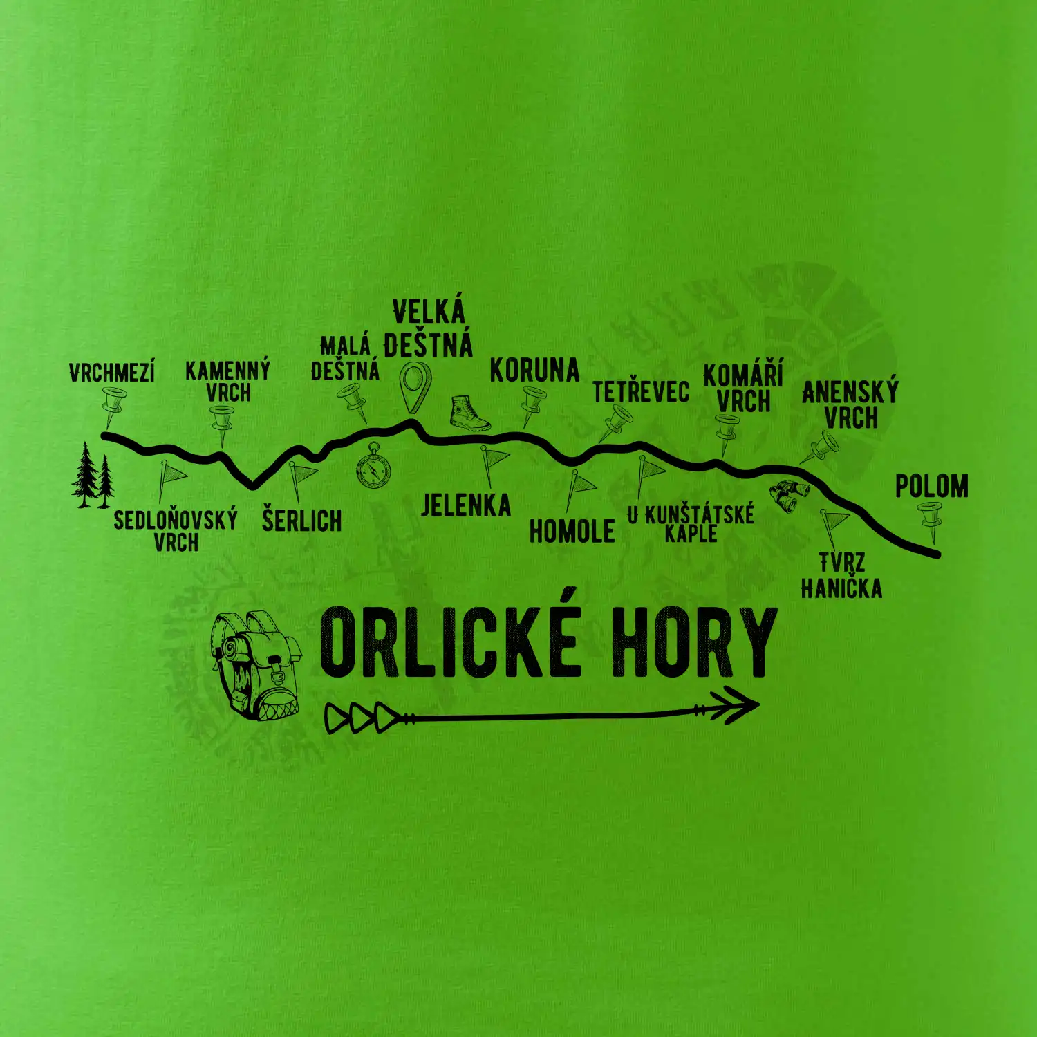 Profil Orlických hor