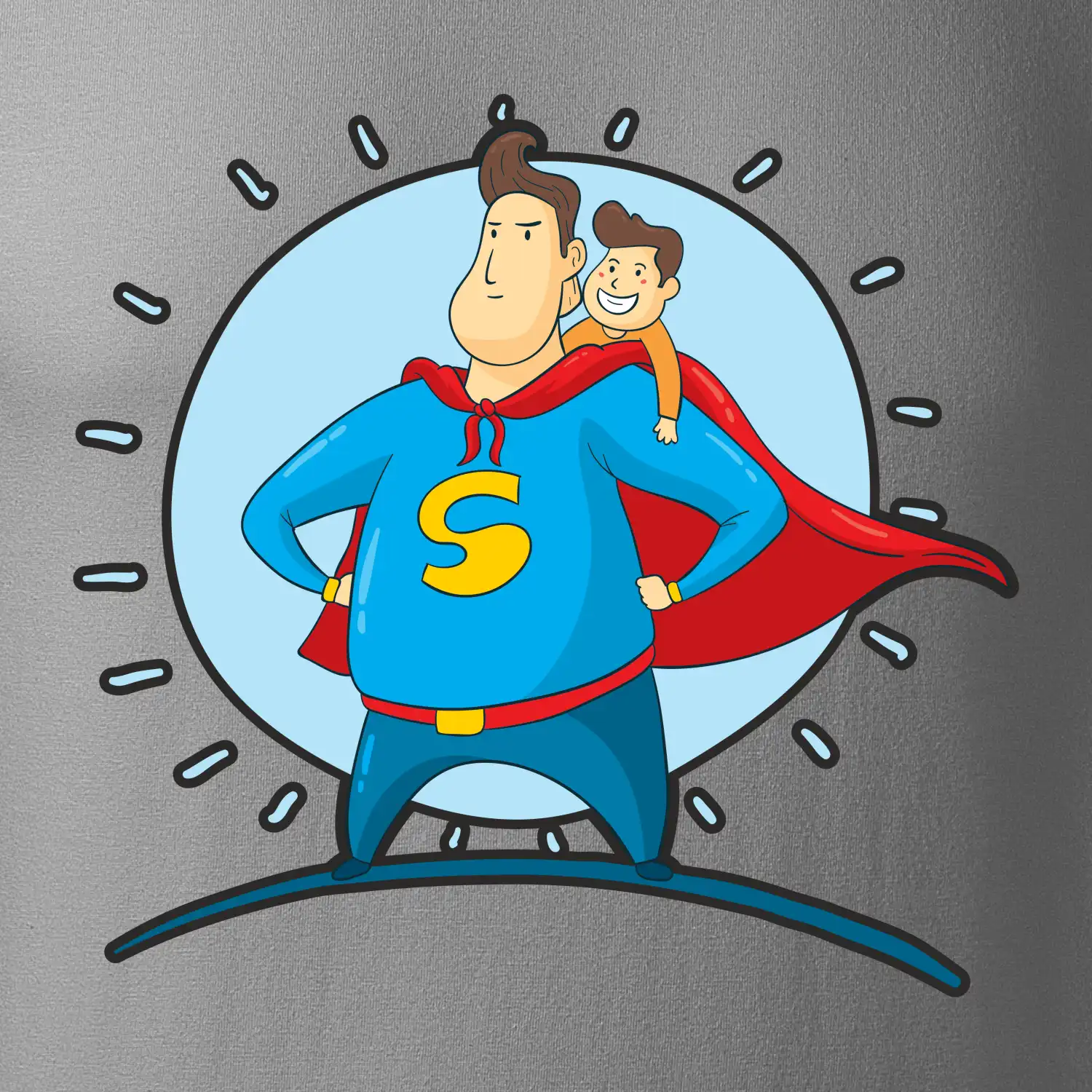 Táta superman - kluk