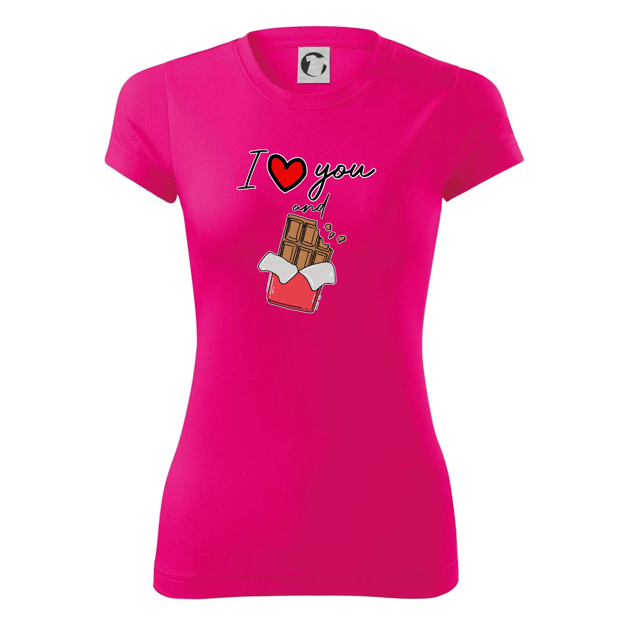 I love you and chocolate