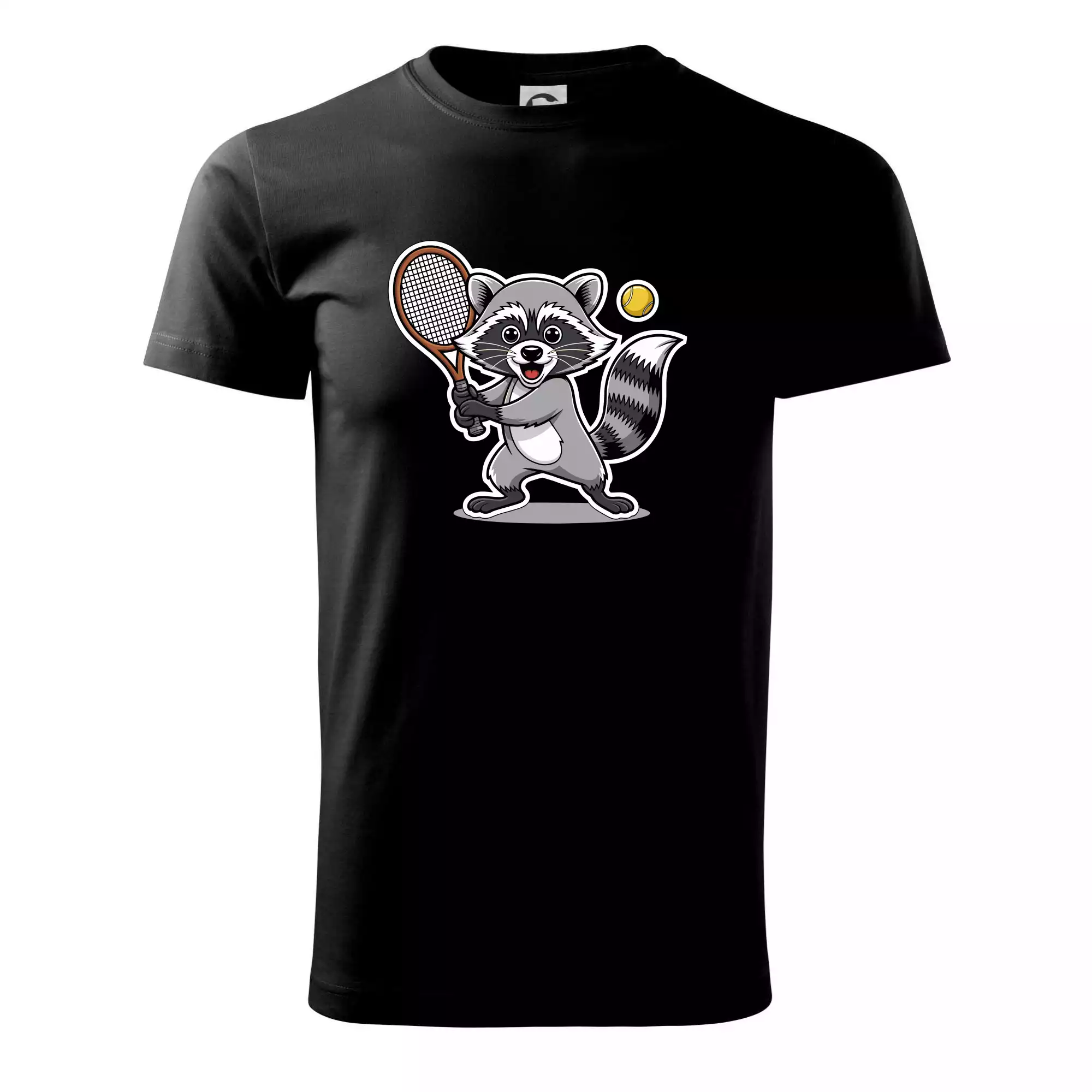 Mýval hraje tenis kreslený