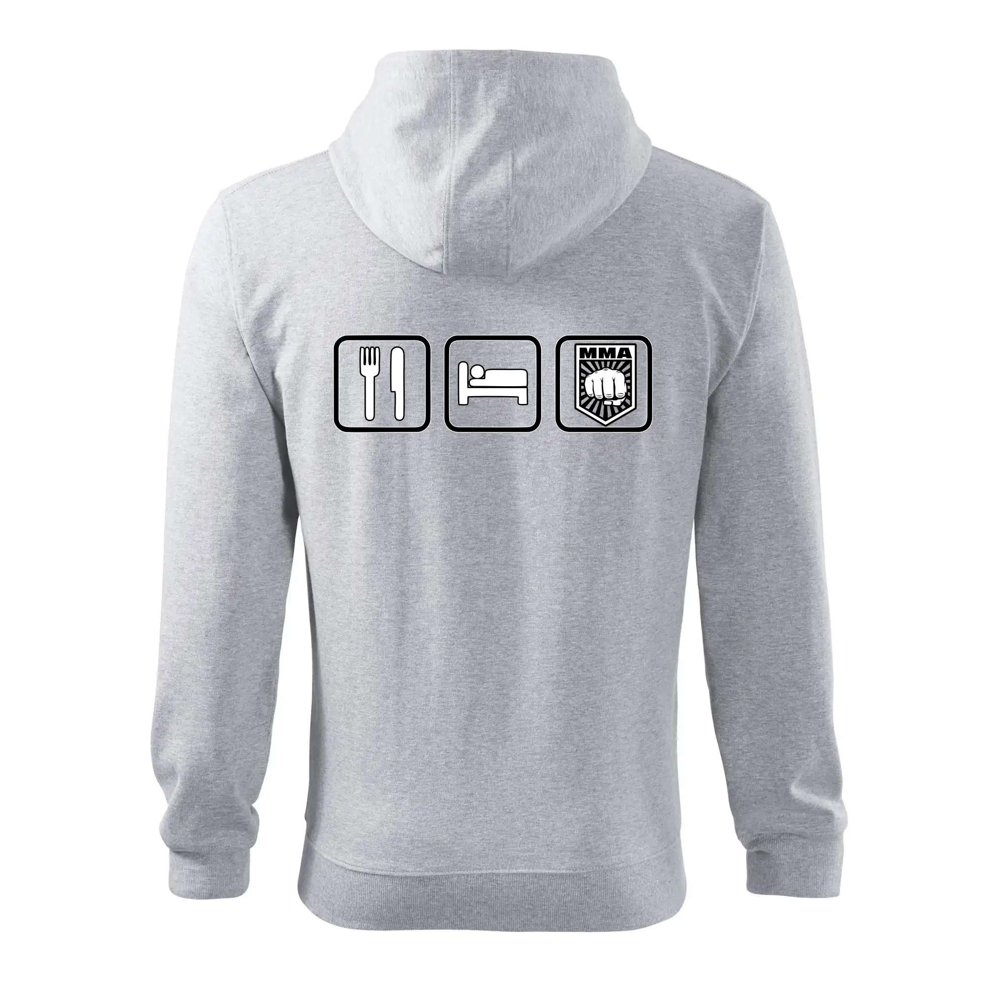 Eat sleep MMA v řádku