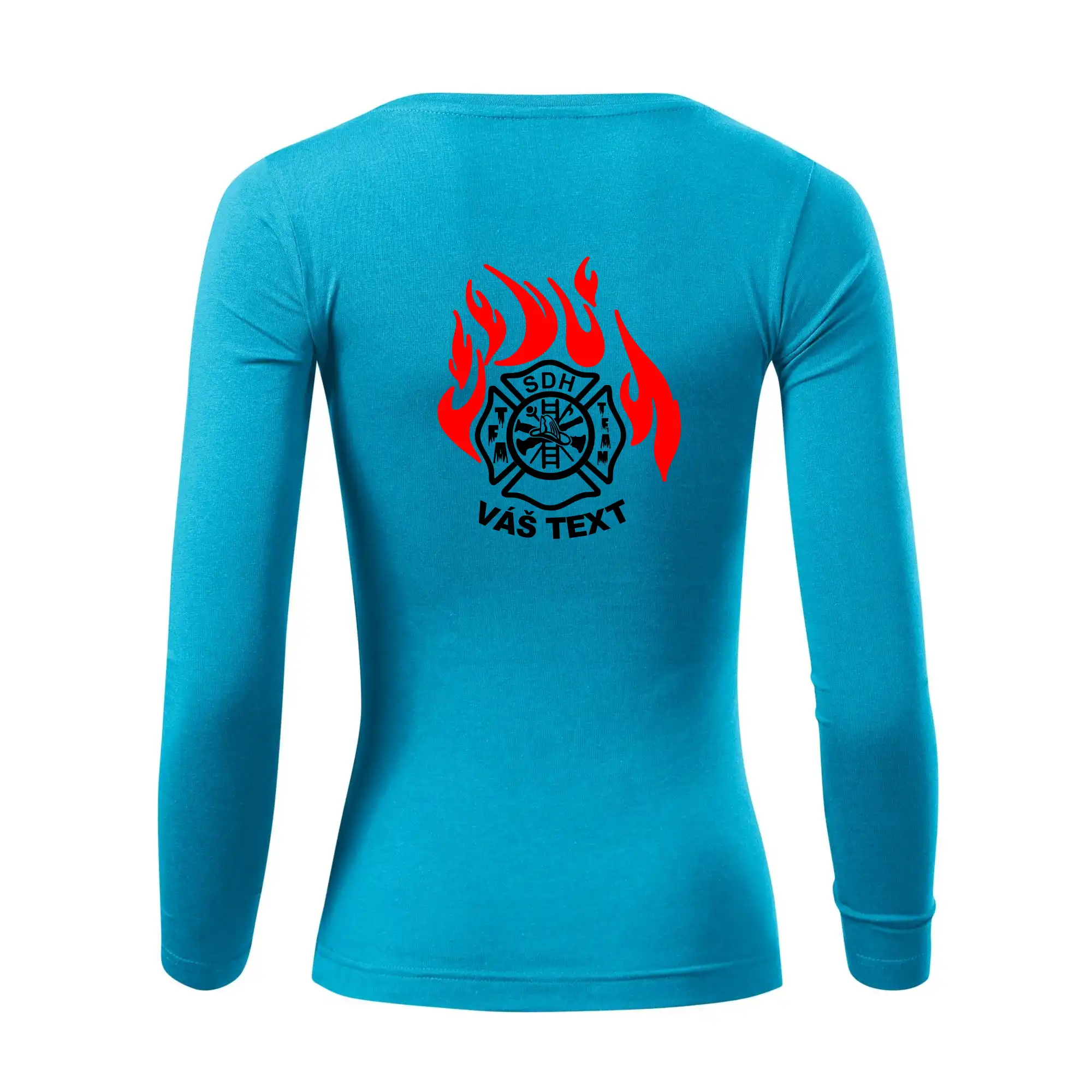 TFA Sport SDH (červený oheň) - Vlastní nápis