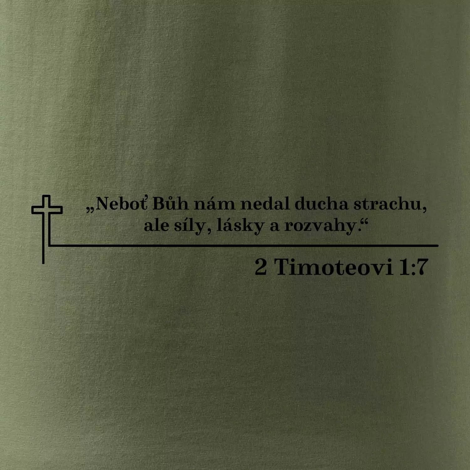 Citáty z bible - 2 Timoteovi 1:7