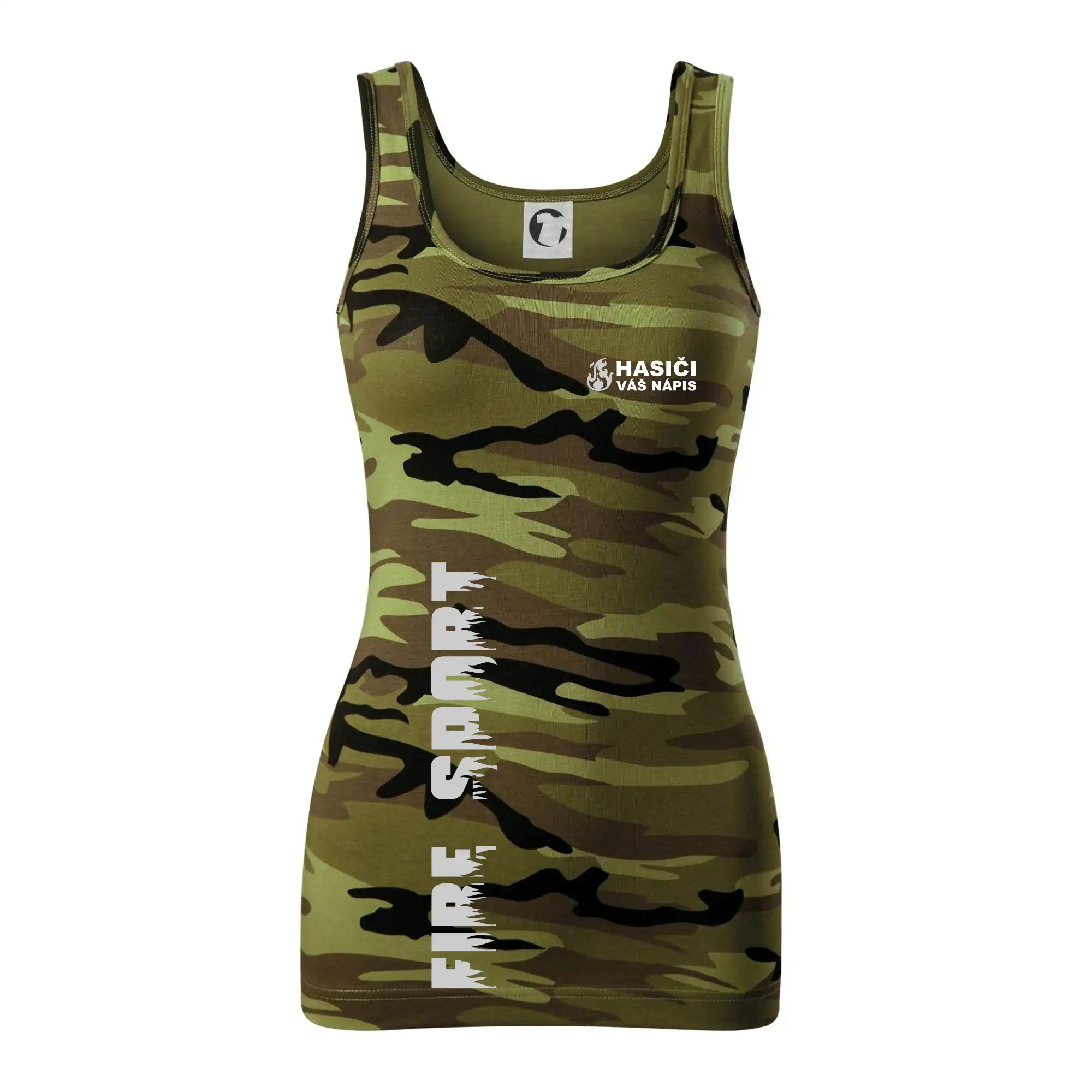 Hasiči REFLEXNÍ (oheň, Firesport, název sboru - vlastní nápis)