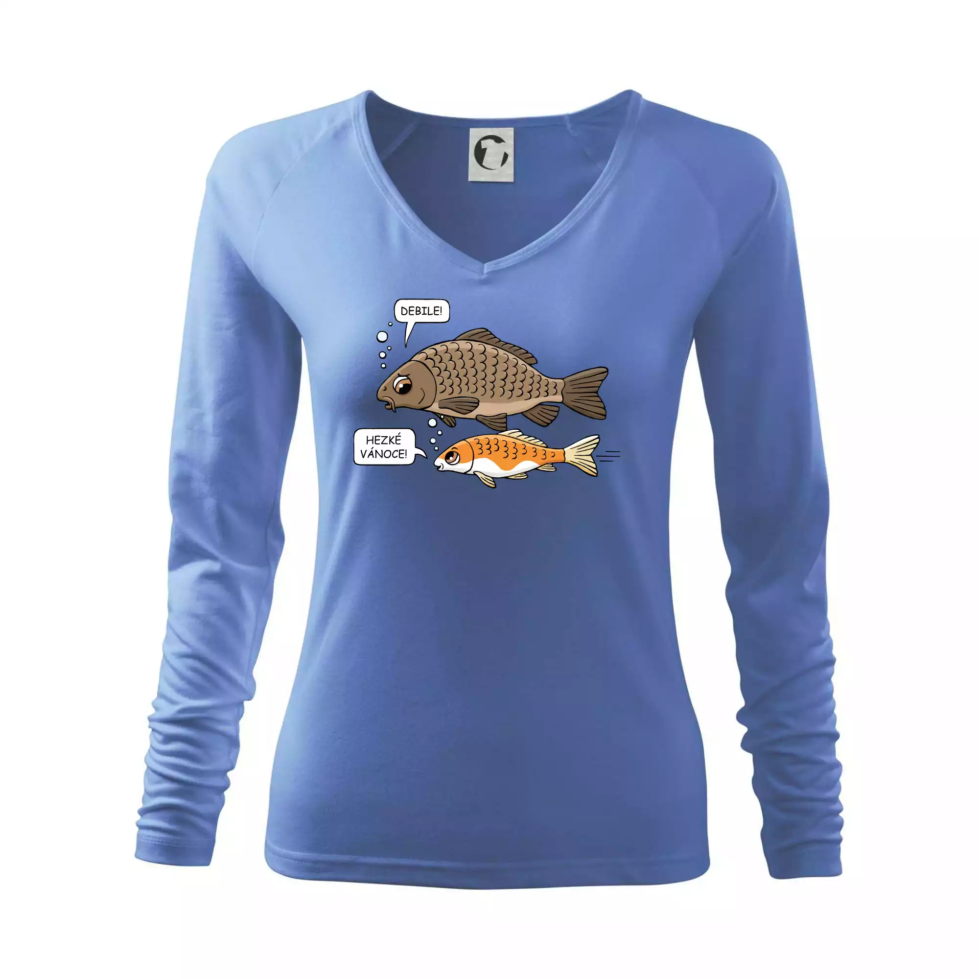 Hezké Vánoce Kapr a Koi kapr (Hana-creative)