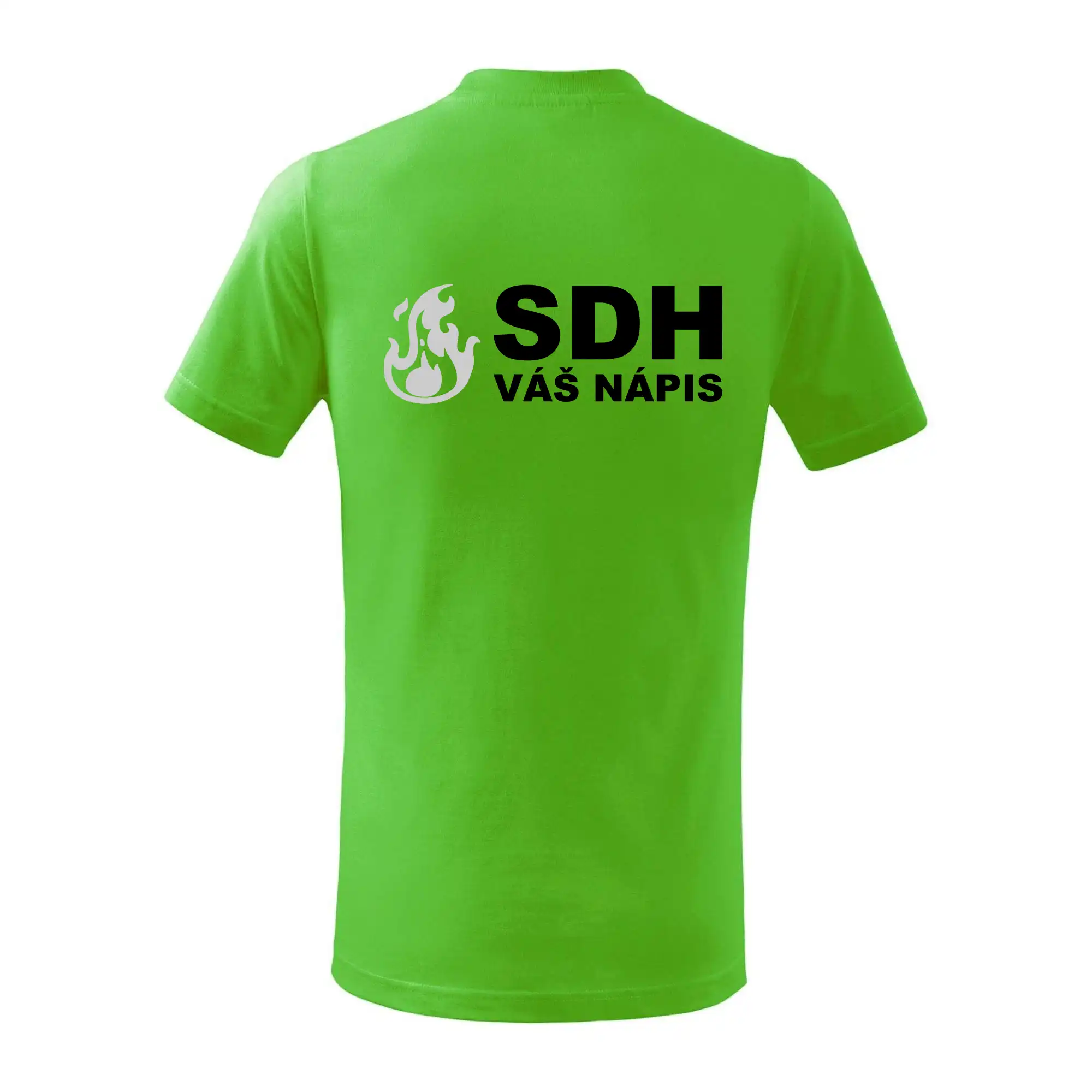SDH REFLEXNÍ nápis (oheň, firesport, název sboru - vlastní nápis)