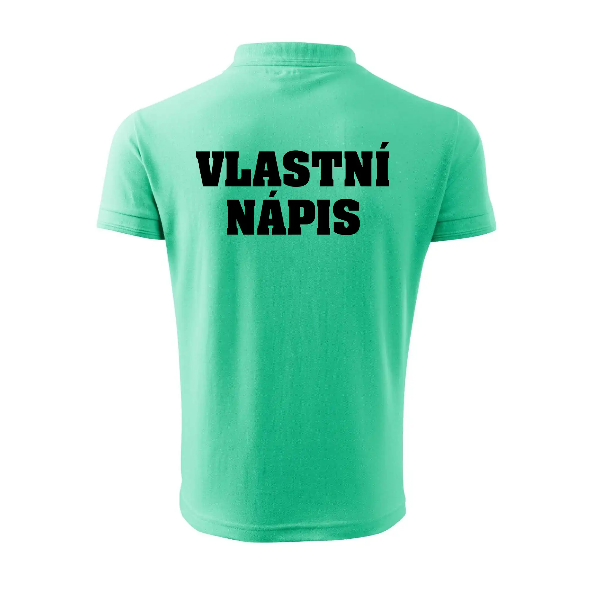 Hvězda života - vlastní nápis vpředu a vzadu