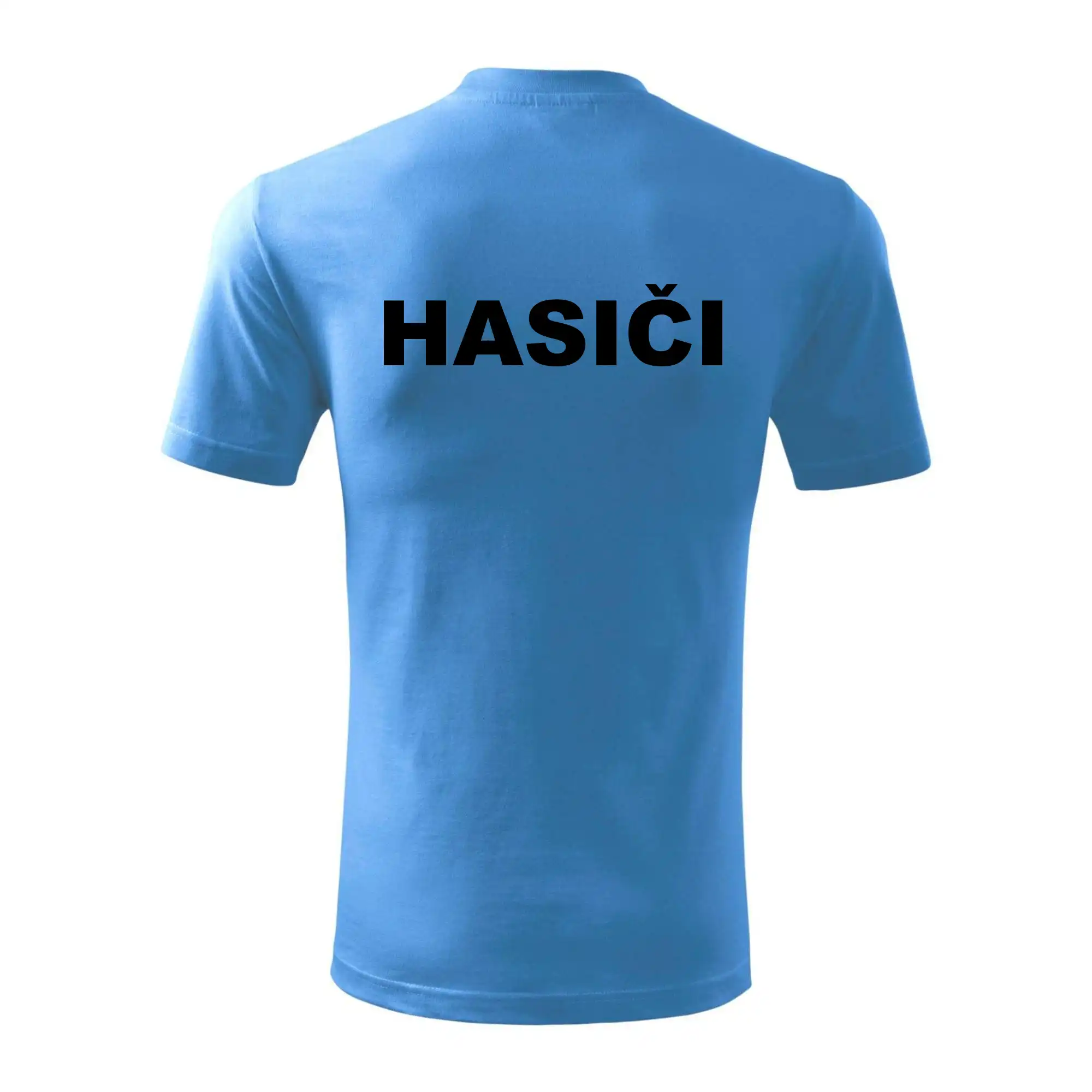 SDH znak + nápis + nápis hasiči na zádech