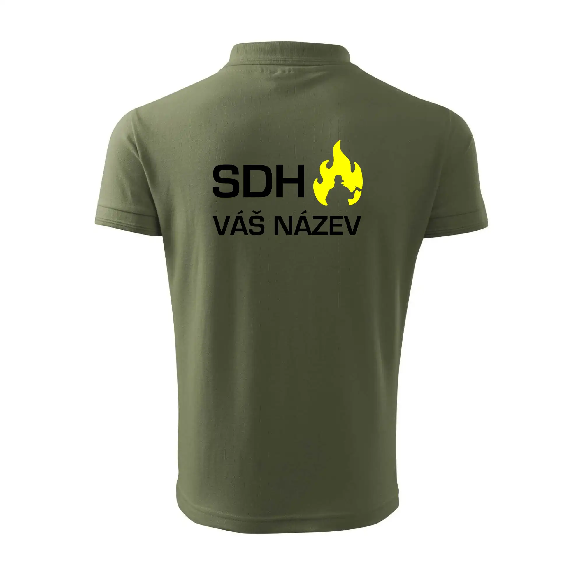 SDH Váš název - FLUO + Reflexní potisk