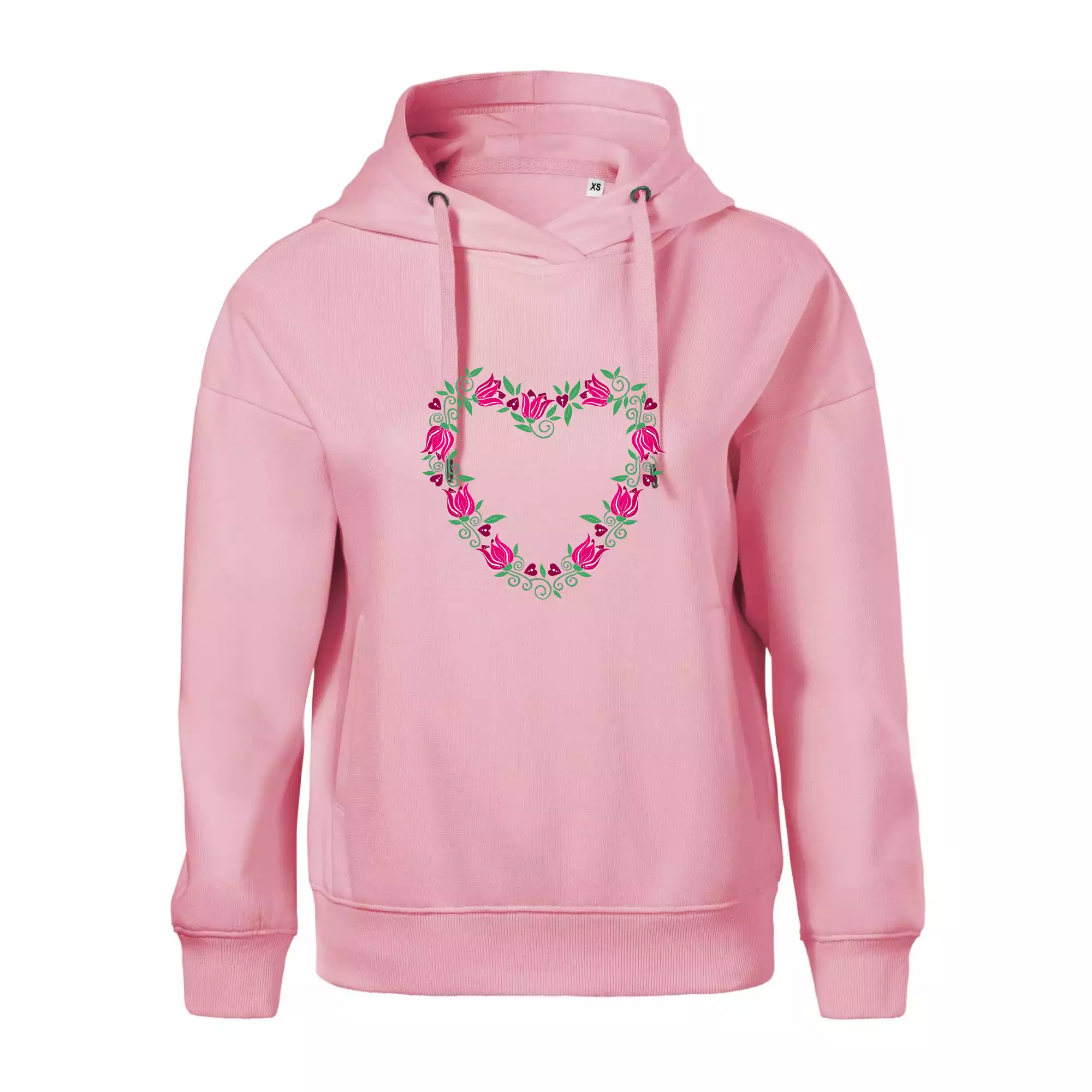Červené tulipánové srdiečko (Pecka design)