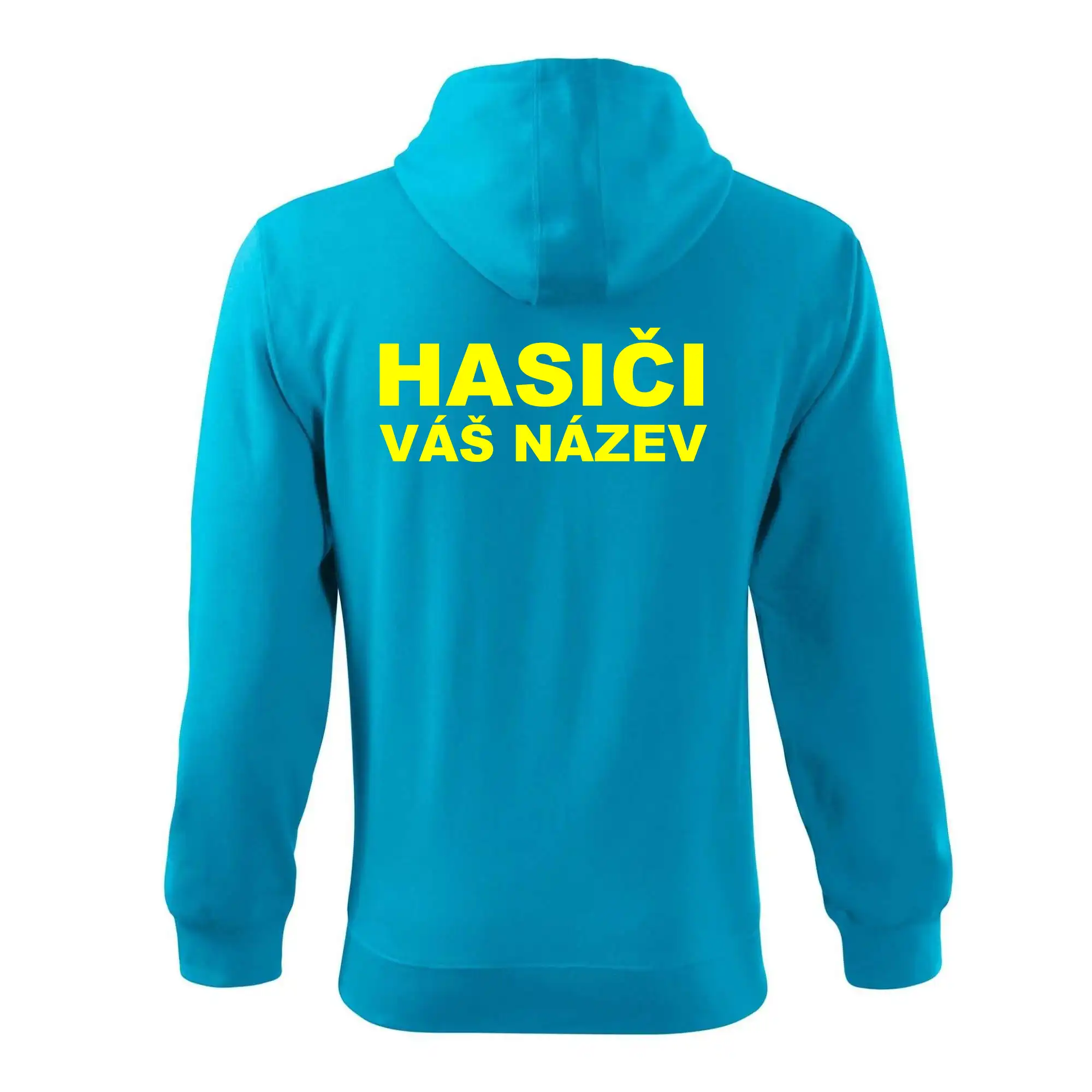 Hasiči - žlutý nápis - váš název sboru