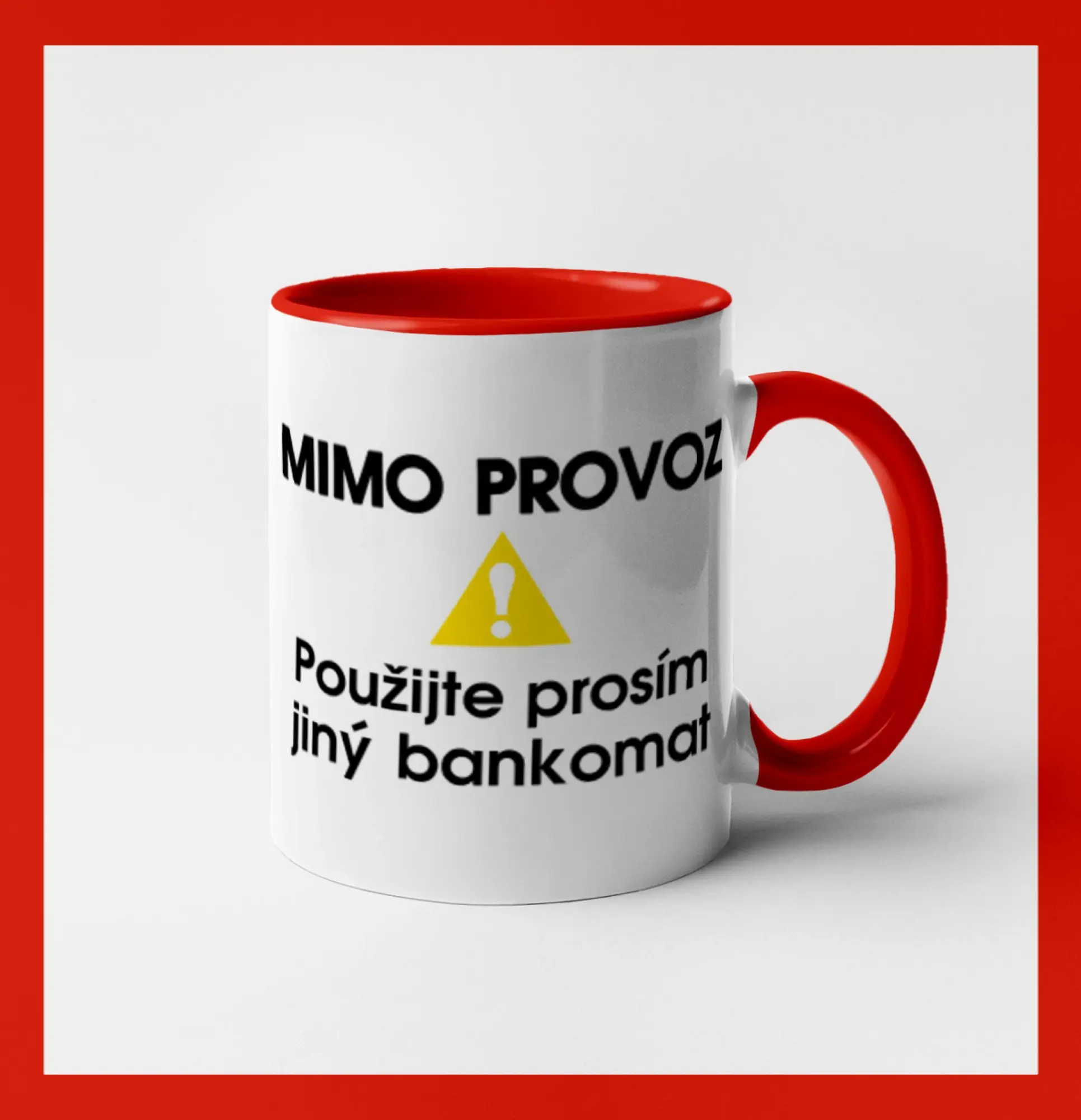 Mimo provoz - použijte jiný bankomat