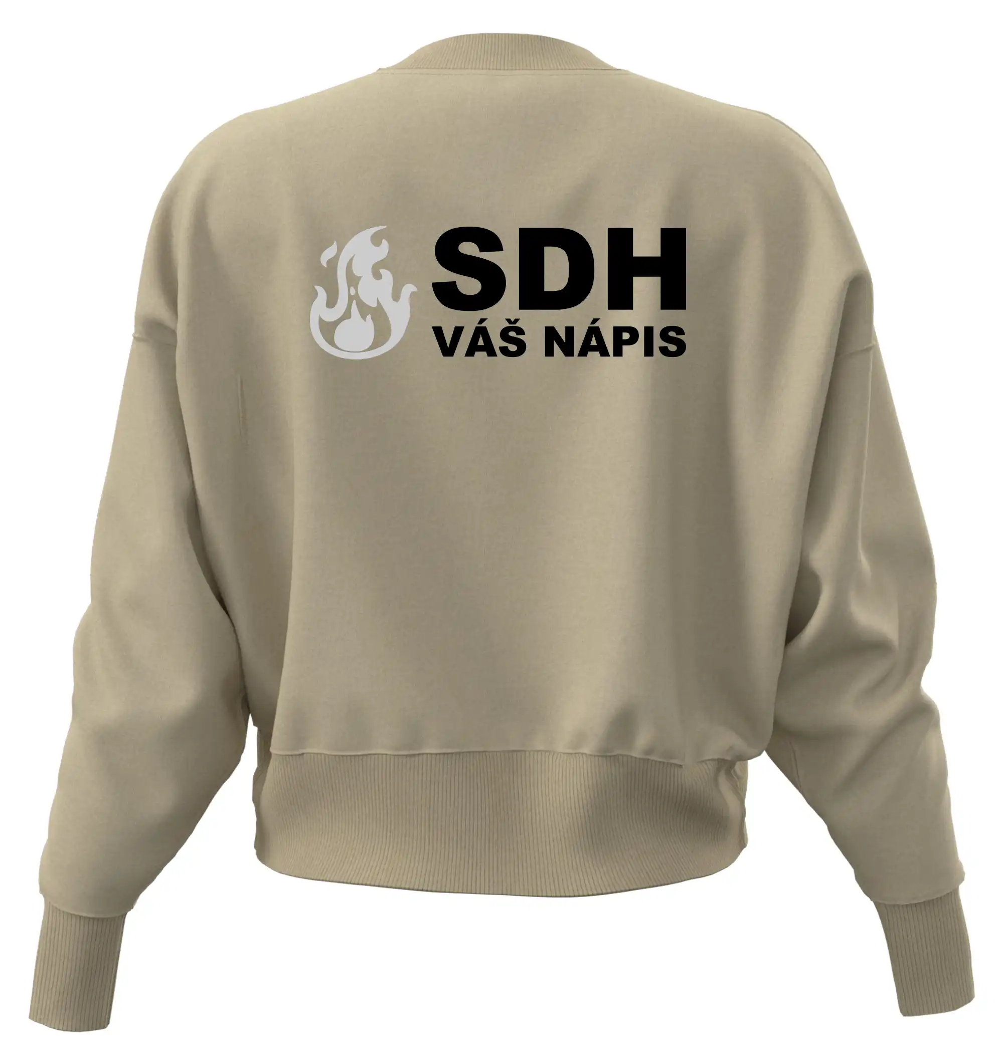 SDH REFLEXNÍ nápis (oheň, firesport, název sboru - vlastní nápis)