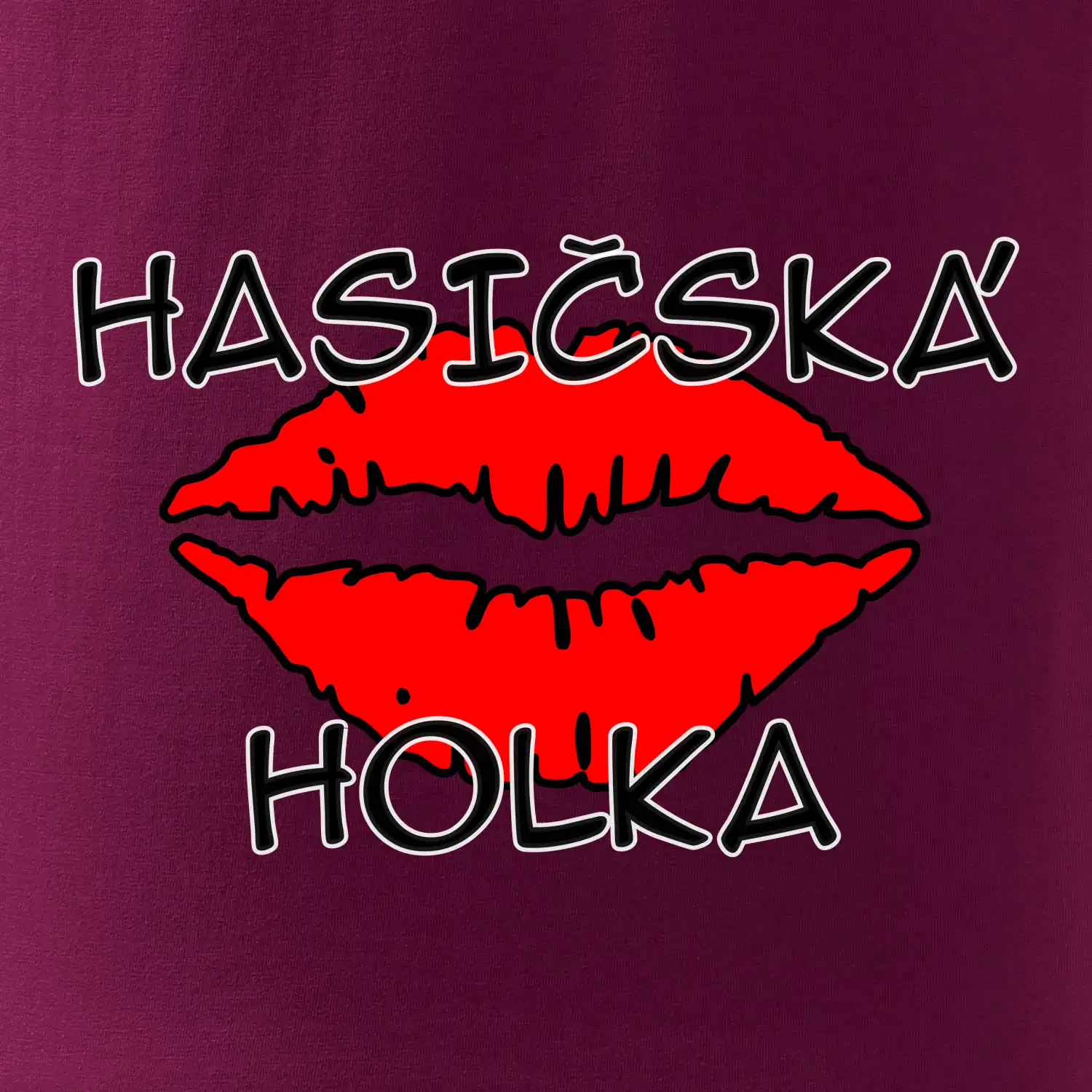 Hasičská holka - pusa