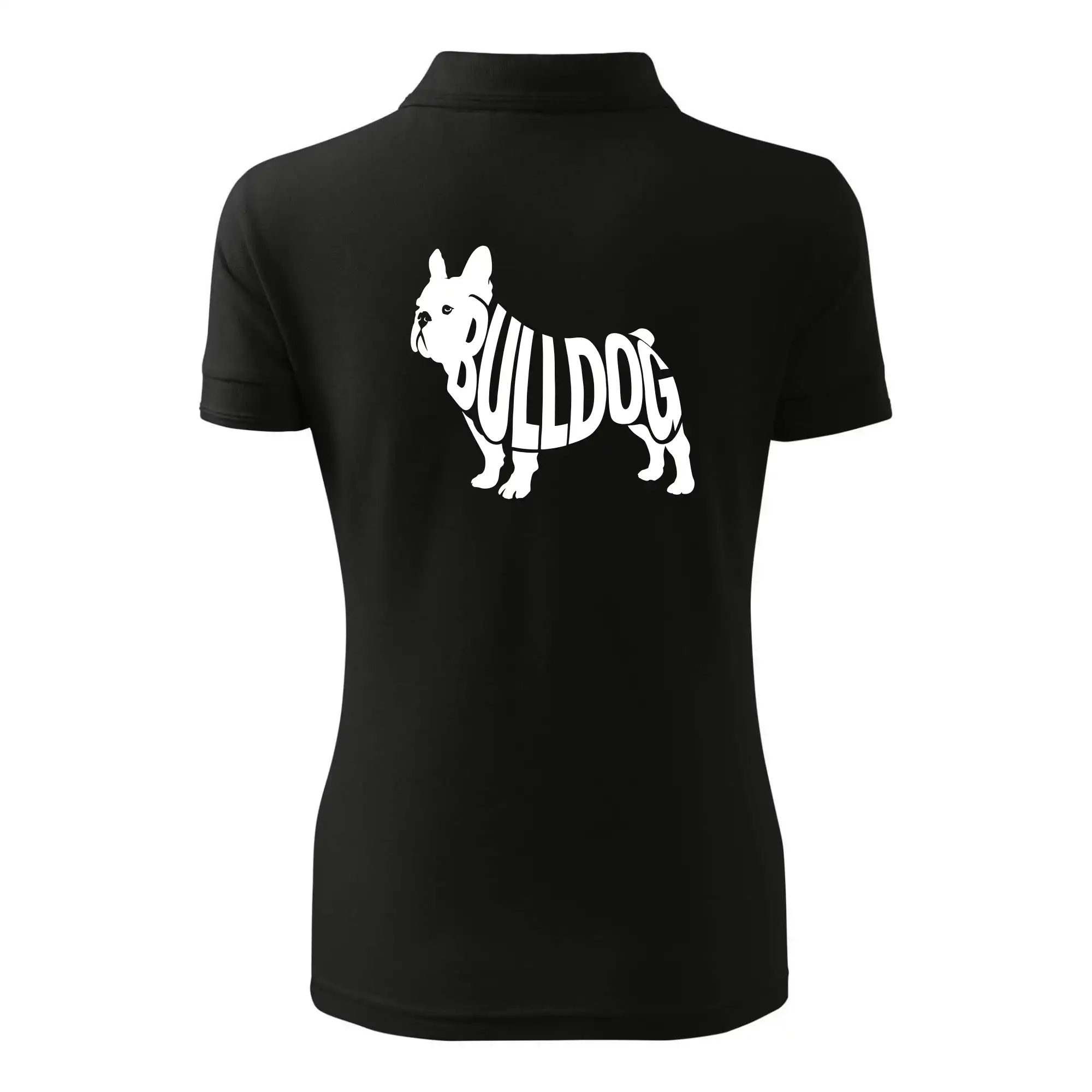 Bulldog  nápis v těle