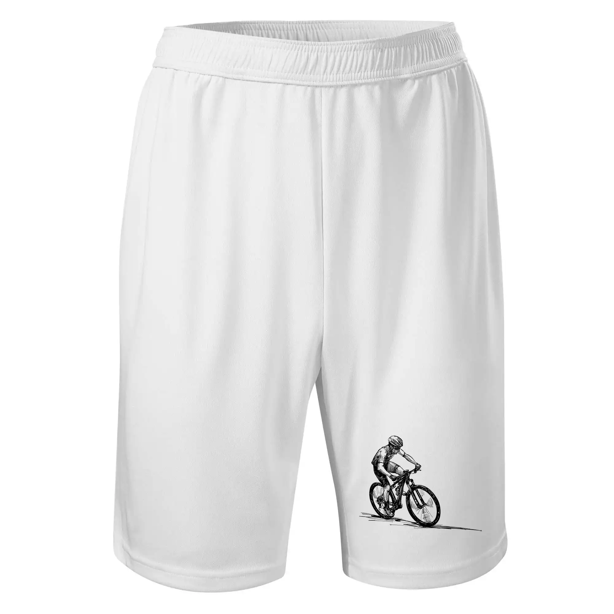 MTB kreslený cyklista